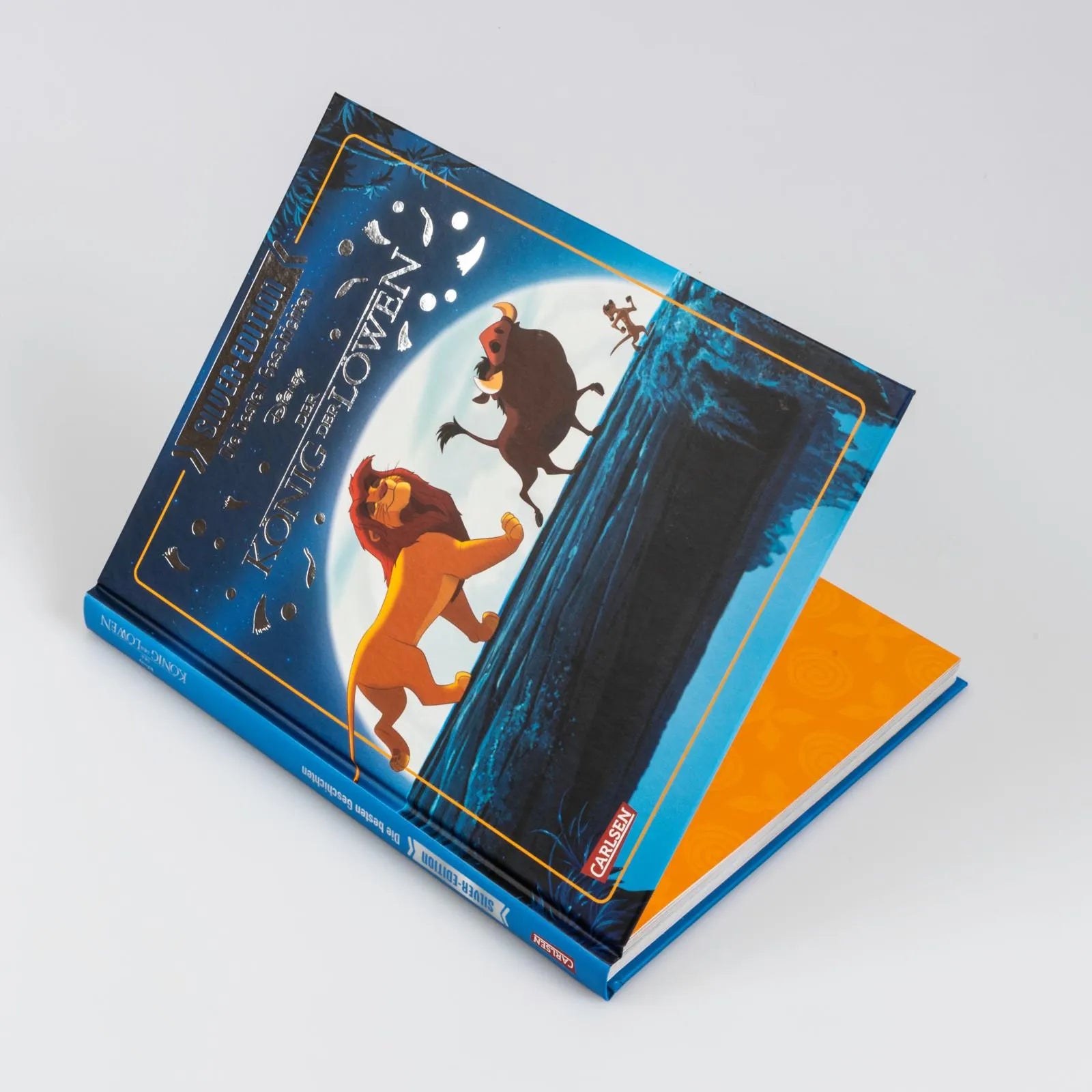 Produktansicht: Disney Silver-Edition: Das große Buch mit den besten Geschichten - König der Löwen (Gebundene Ausgabe)