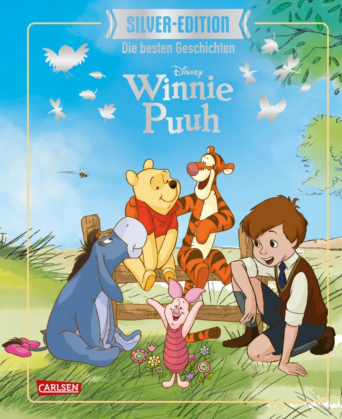 Cover: Disney Silver-Edition: Das große Buch mit den besten Geschichten - Winnie Puuh (Hardcover) von Walt Disney
