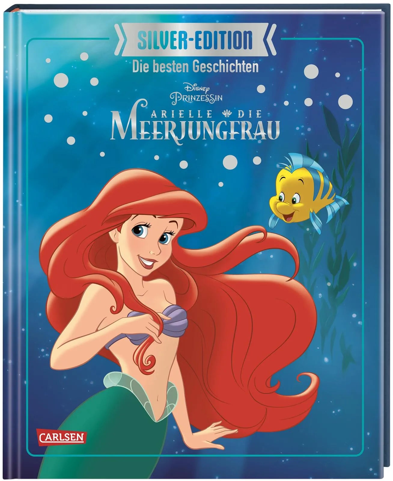 Buchcover von 'Disney Silver-Edition: Die besten Geschichten - Arielle, die kleine Meerjungfrau' - Gebundene Ausgabe von Walt Disney