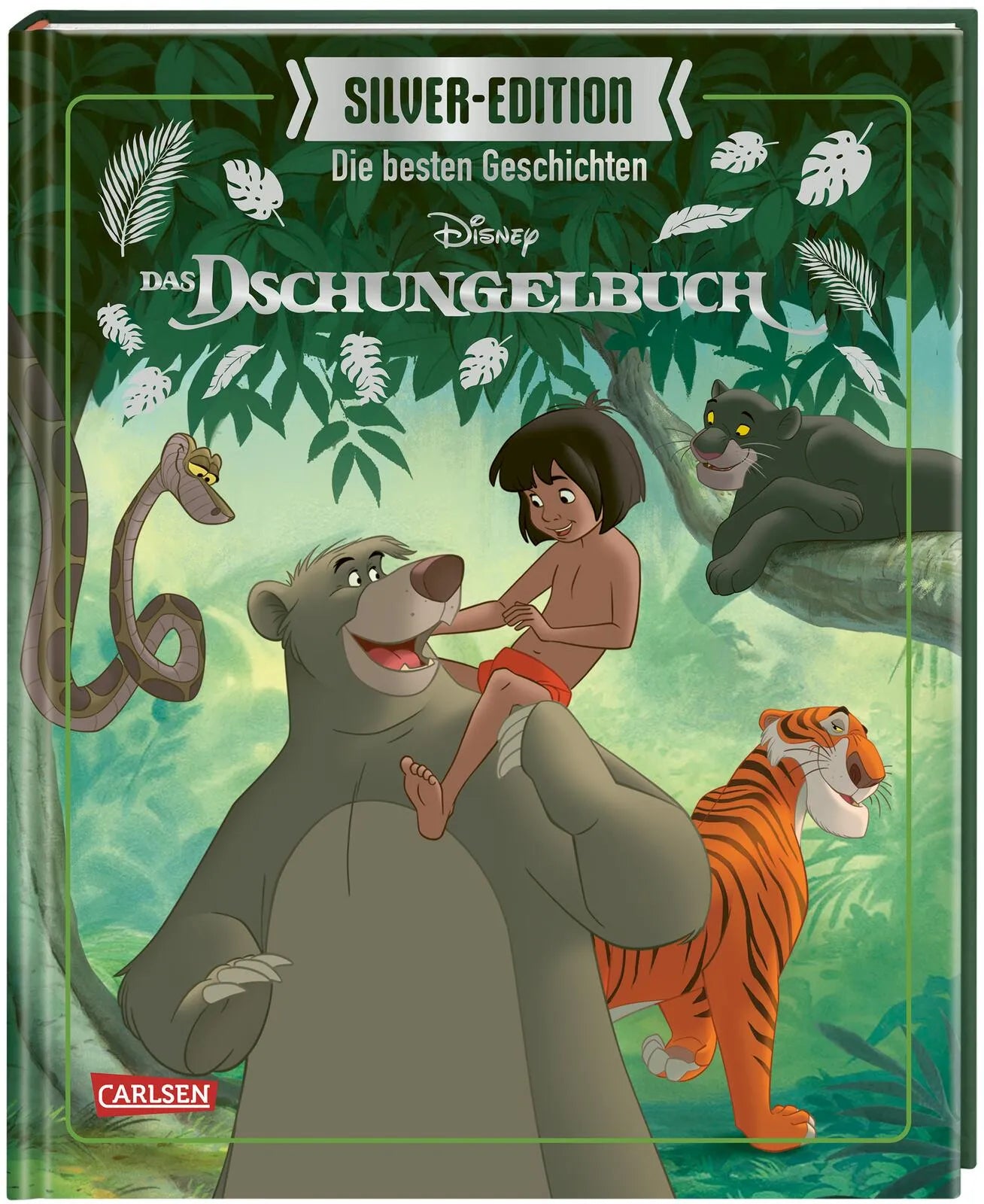 Buchcover von 'Disney Silver-Edition: Die besten Geschichten - Das Dschungelbuch' - Gebundene Ausgabe von Walt Disney