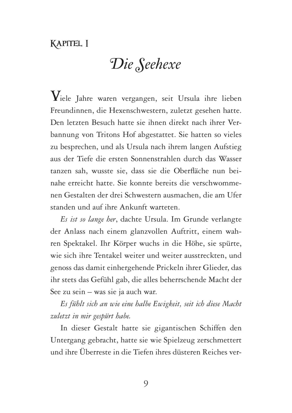 Produktansicht: Disney Villains 3: Die Einsame im Meer (Gebundene Ausgabe)