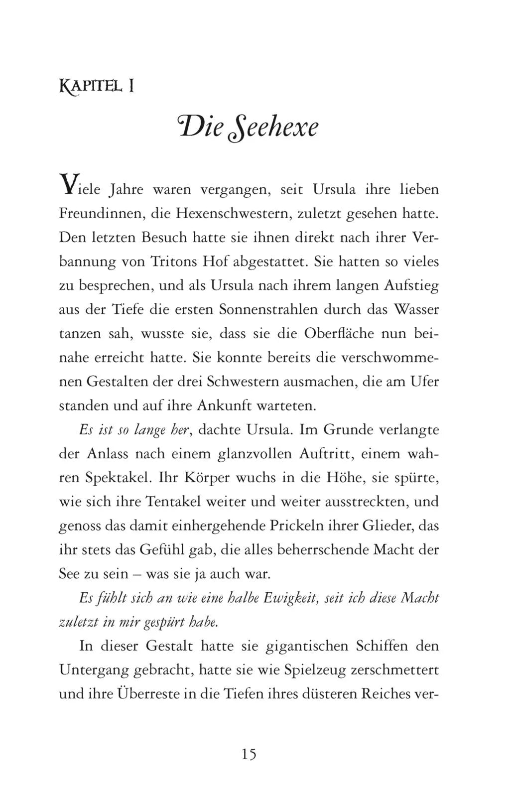 Produktansicht: Disney Villains 3: Die Einsame im Meer (Taschenbuch)