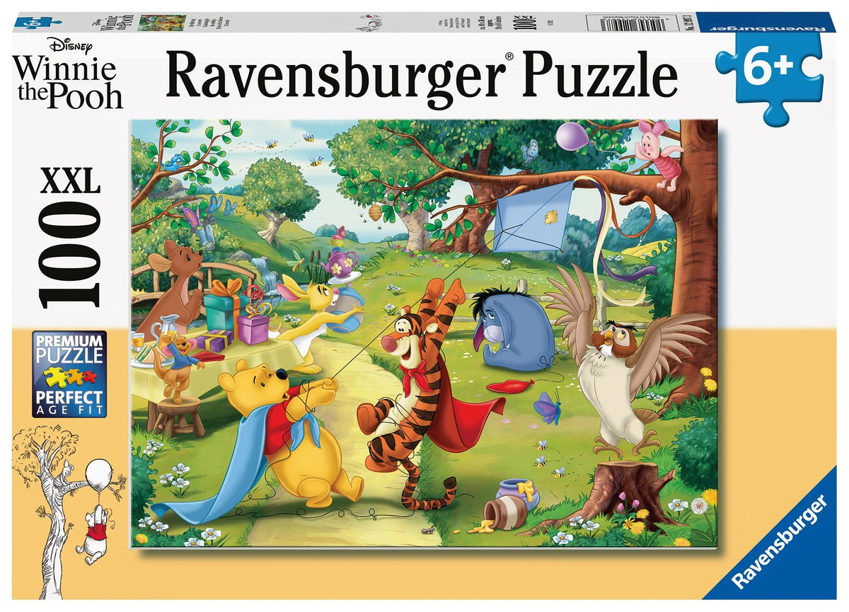 Kinderpuzzle: Kinderpuzzle 100 XXL Teile - Disney Winnie Puuh - Die Rettung