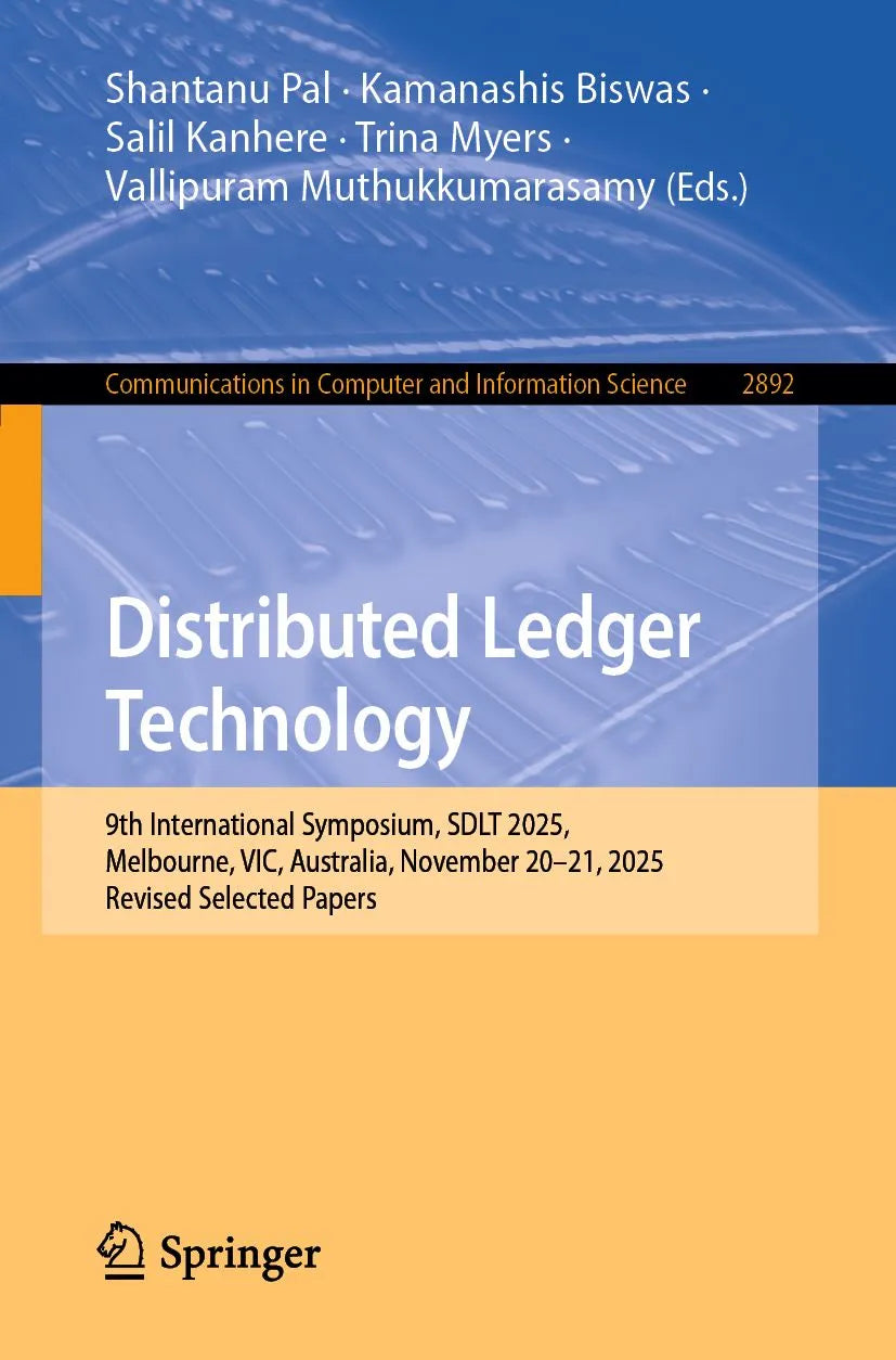 Cover: Distributed Ledger Technology (E-Book) von Shantanu Pal