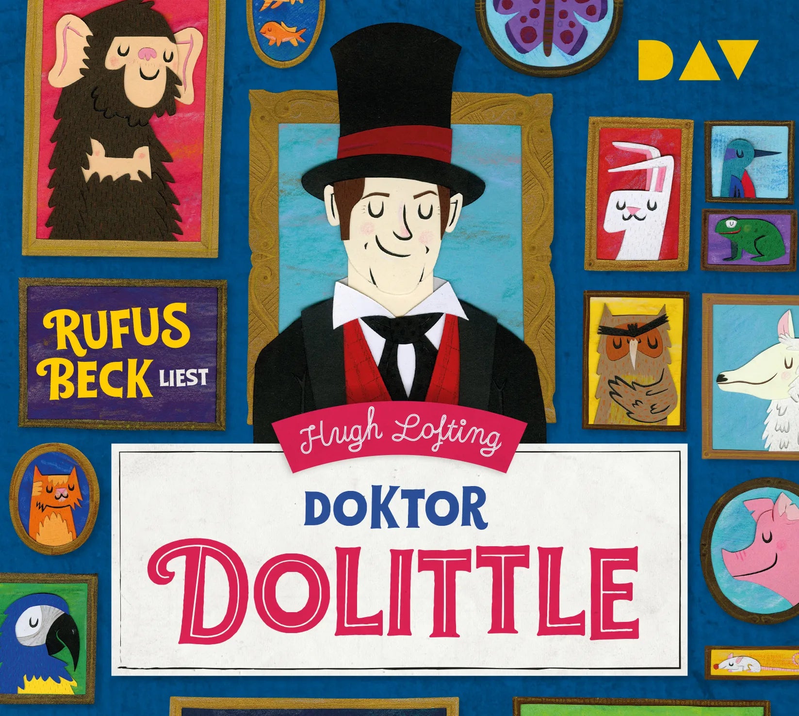 Buchcover von 'Doktor Dolittle' - Hörbuch (CD) von Hugh Lofting