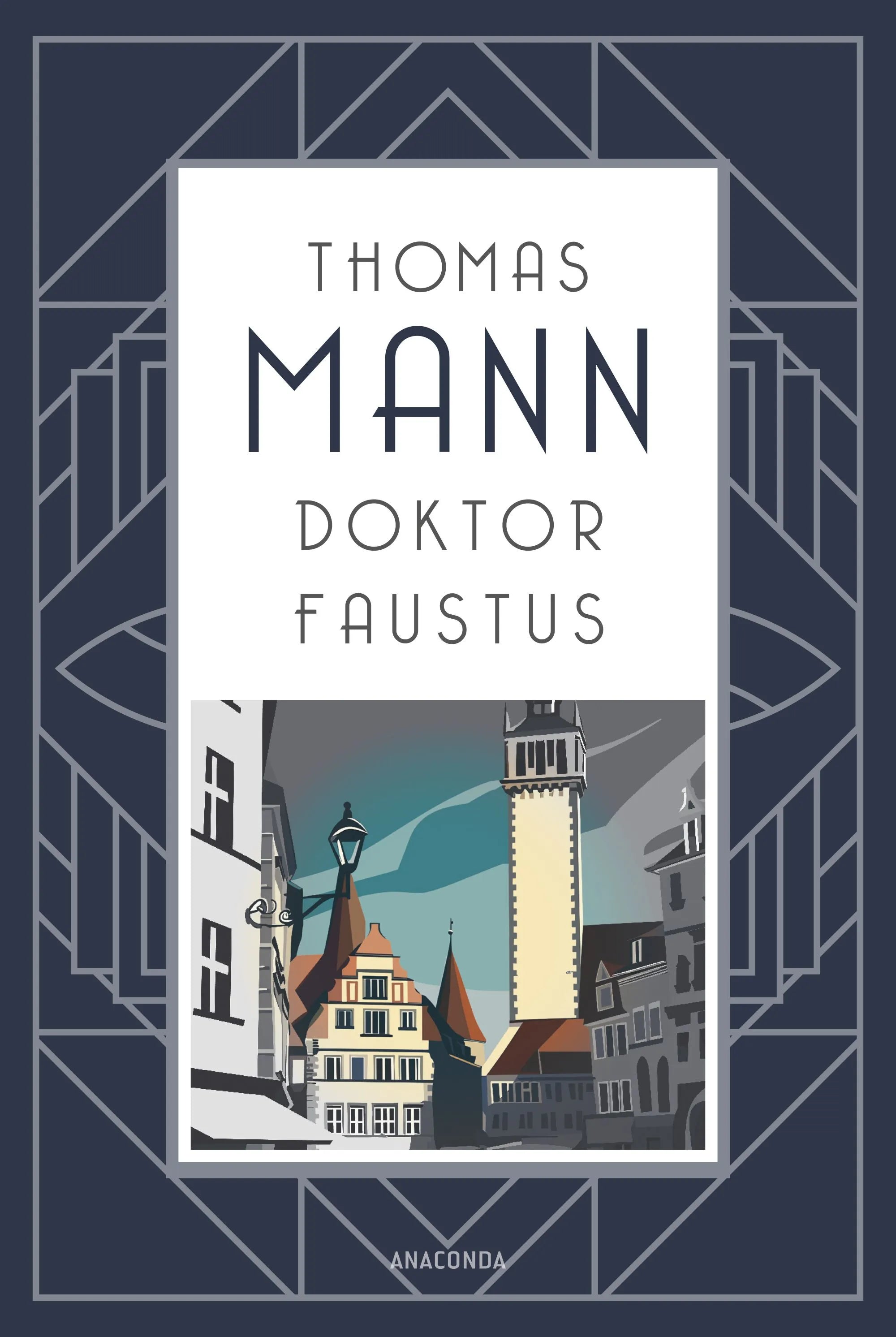 Cover: Doktor Faustus. Roman (Hardcover) von Thomas Mann