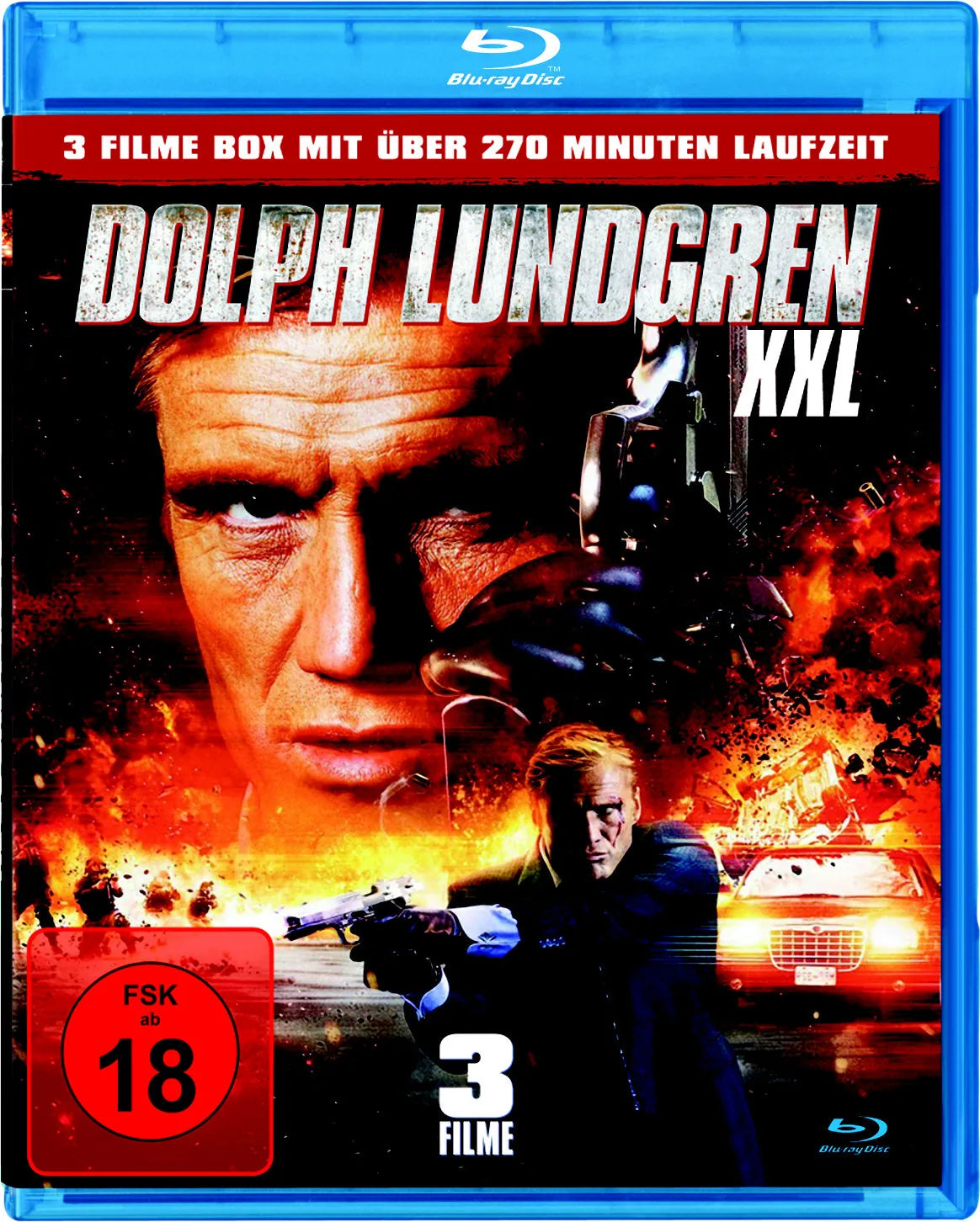 Dolph Lundgren XXL - 3 Filme Box - Blu-ray Disc