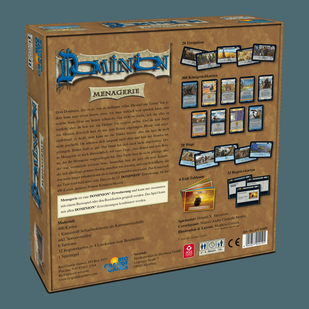 Dominion® Erweiterung Menagerie – Ansicht
