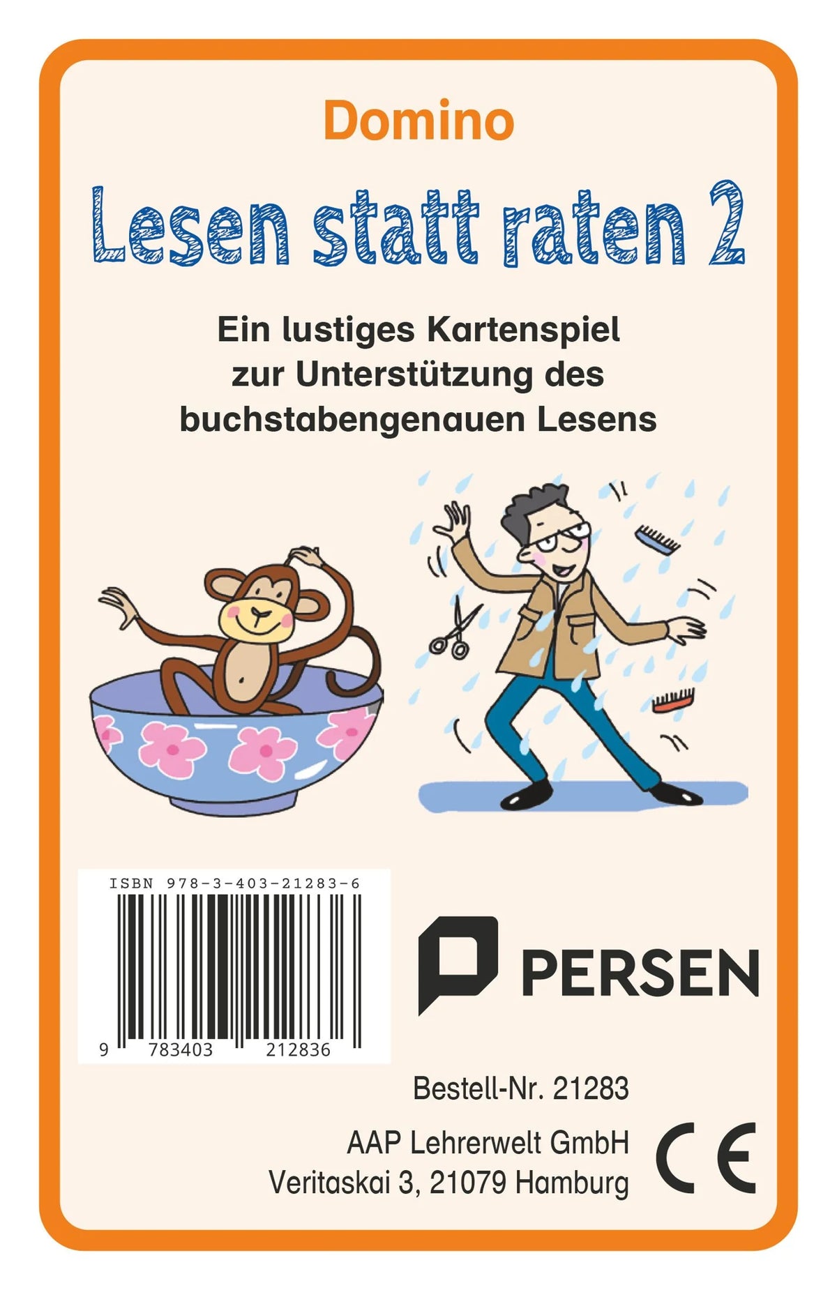 Legespiel: Domino: Lesen statt raten 2