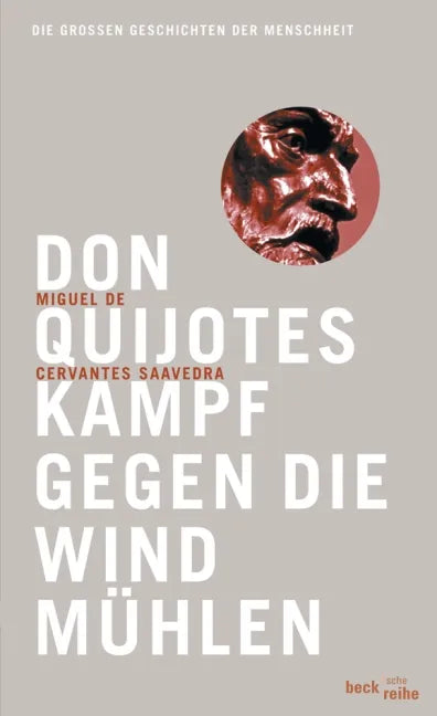 Buchcover von 'Don Quijotes Kampf gegen die Windmühlen' - Taschenbuch von Miguel Cervantes