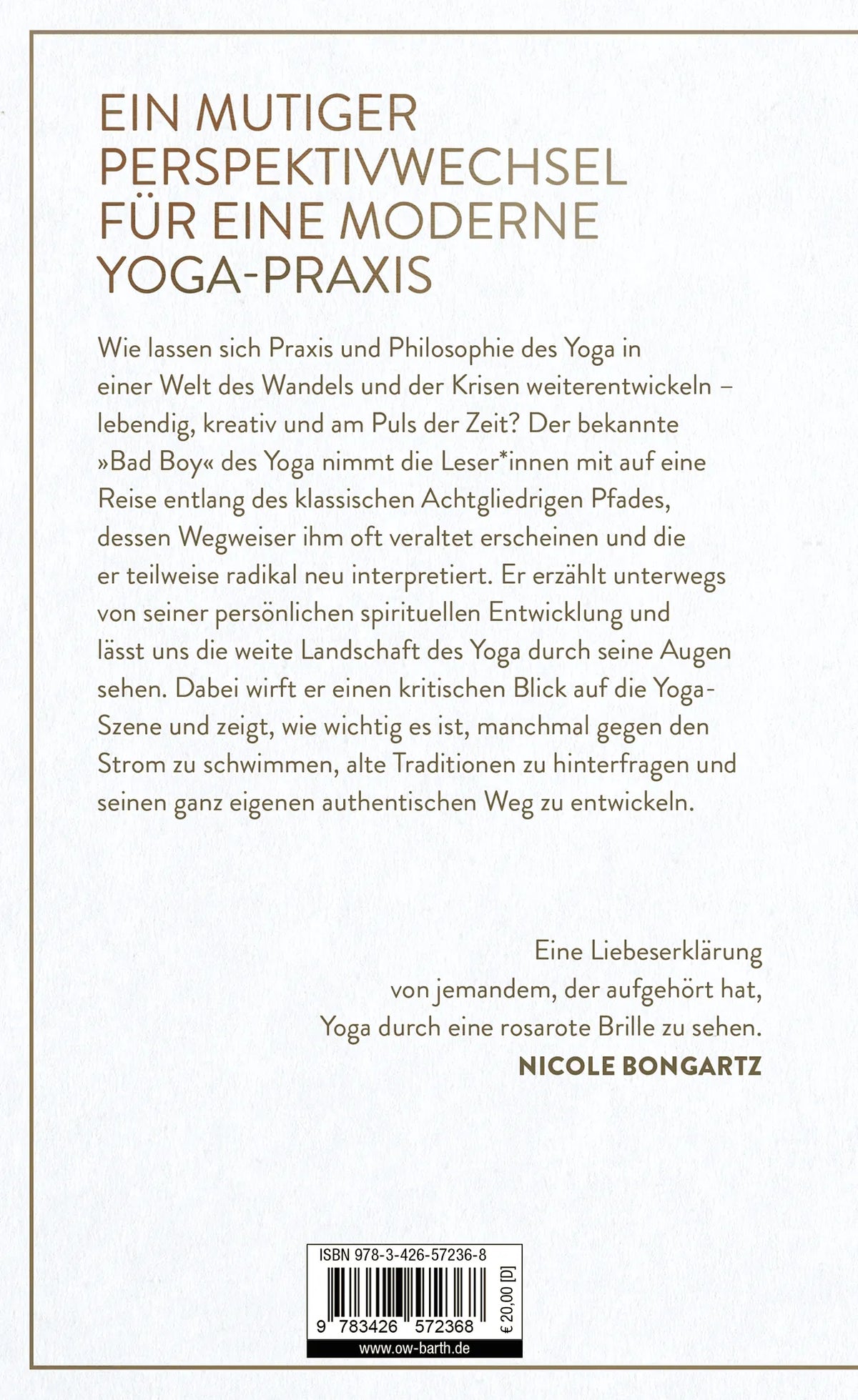 Rückseite: Don't Go with the Flow (Hardcover)