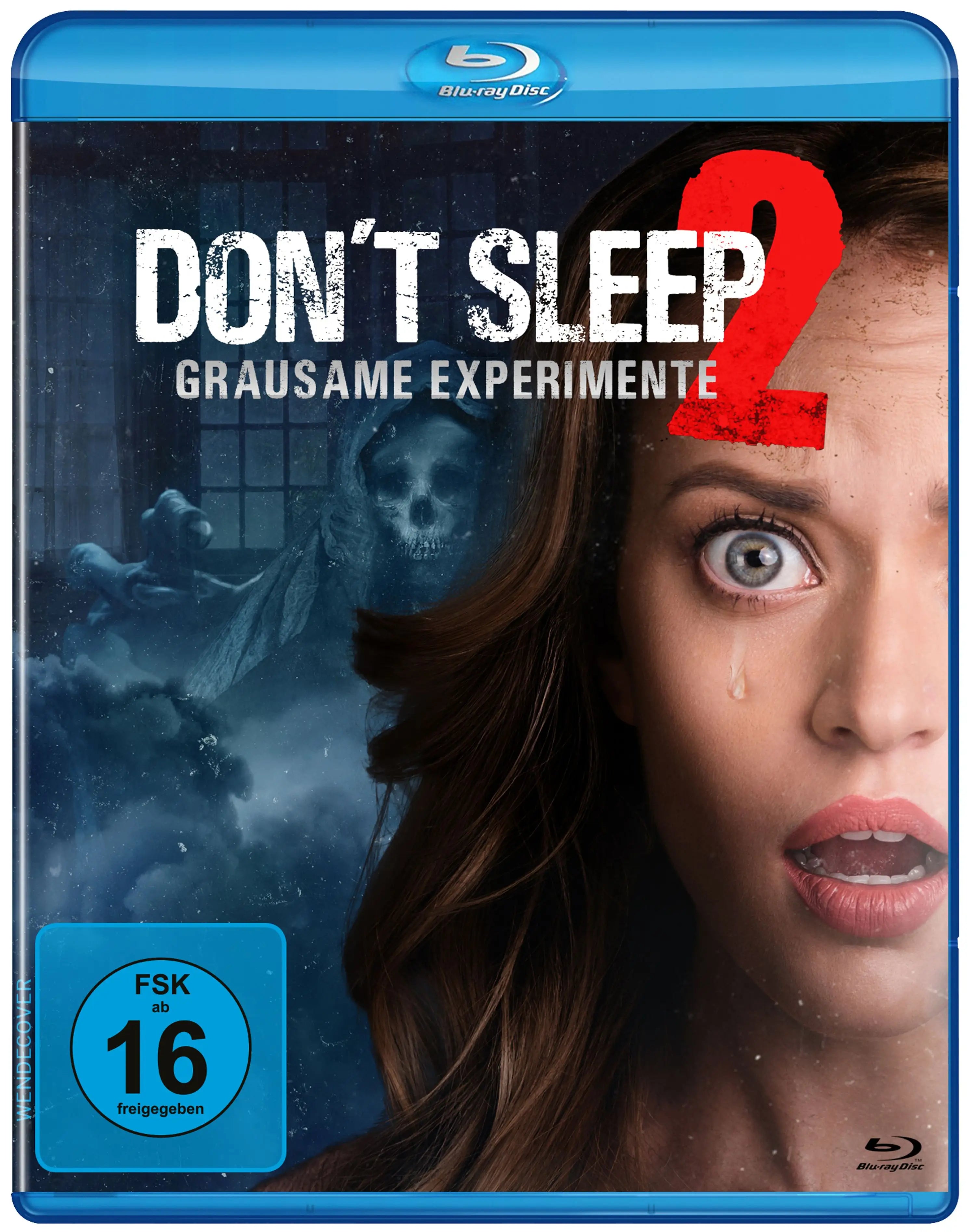 Don't Sleep 2 Grausame Experimente Horrorfilm Blu-ray Cover