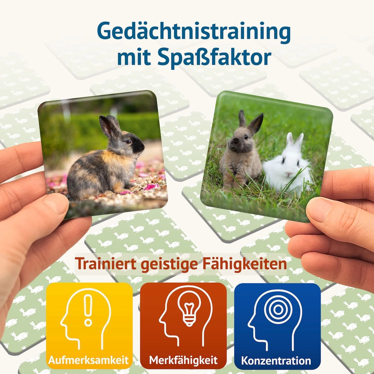 Doppel Hoppel Memospiel – Ansicht