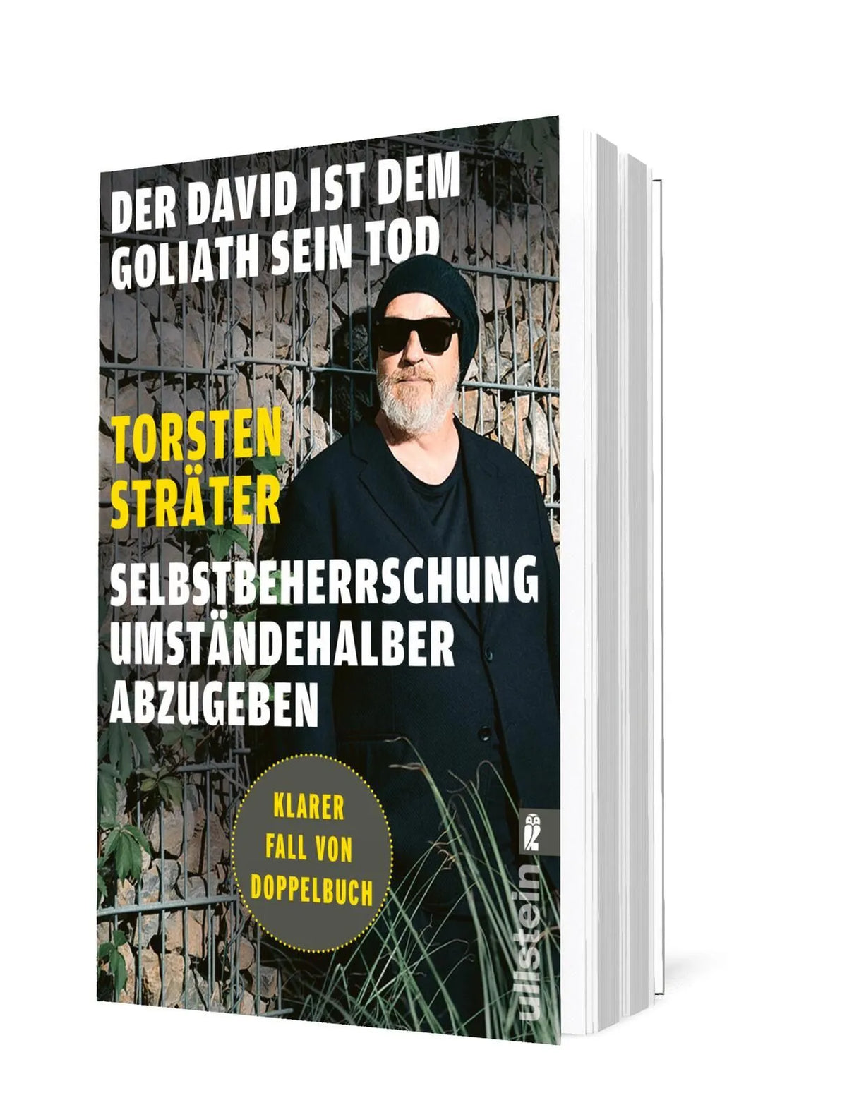 Detailansicht: Doppelband "Der David ist dem Goliath sein Tod + Selbstbeherrschung umständehalber abzugeben" (Taschenbuch)