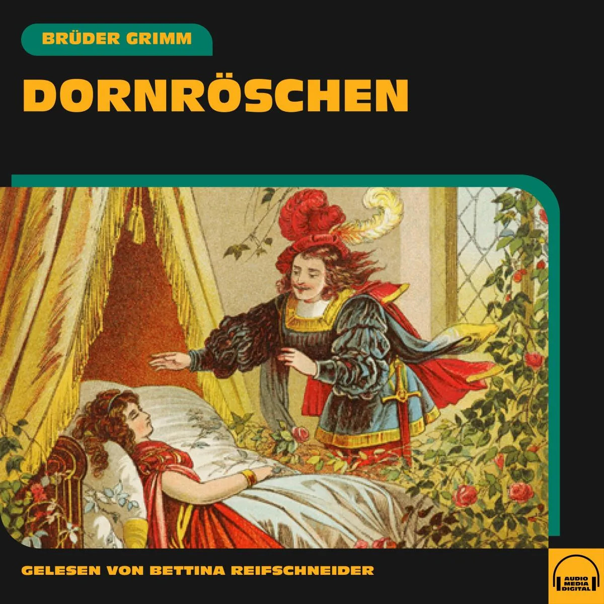 Cover: Dornröschen (Hörbuch Download) von Brüder Grimm