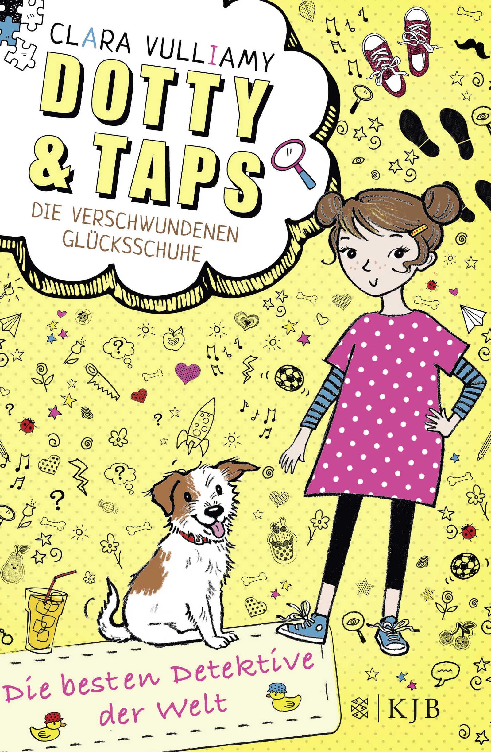 Buchcover von 'Dotty und Taps – Die verschwundenen Glücksschuhe' - Gebundene Ausgabe von Clara Vulliamy