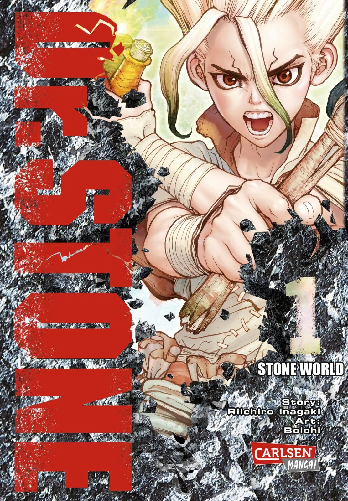 Buchcover von 'Dr. Stone 1' - Taschenbuch von BOICHI