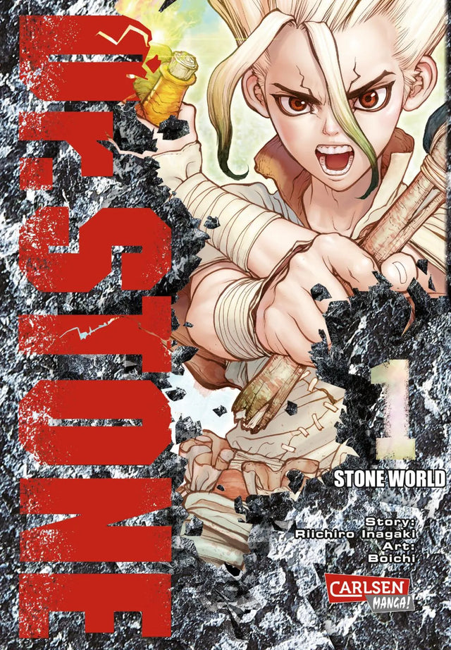 Buchcover von 'Dr. Stone 1' - Taschenbuch von BOICHI