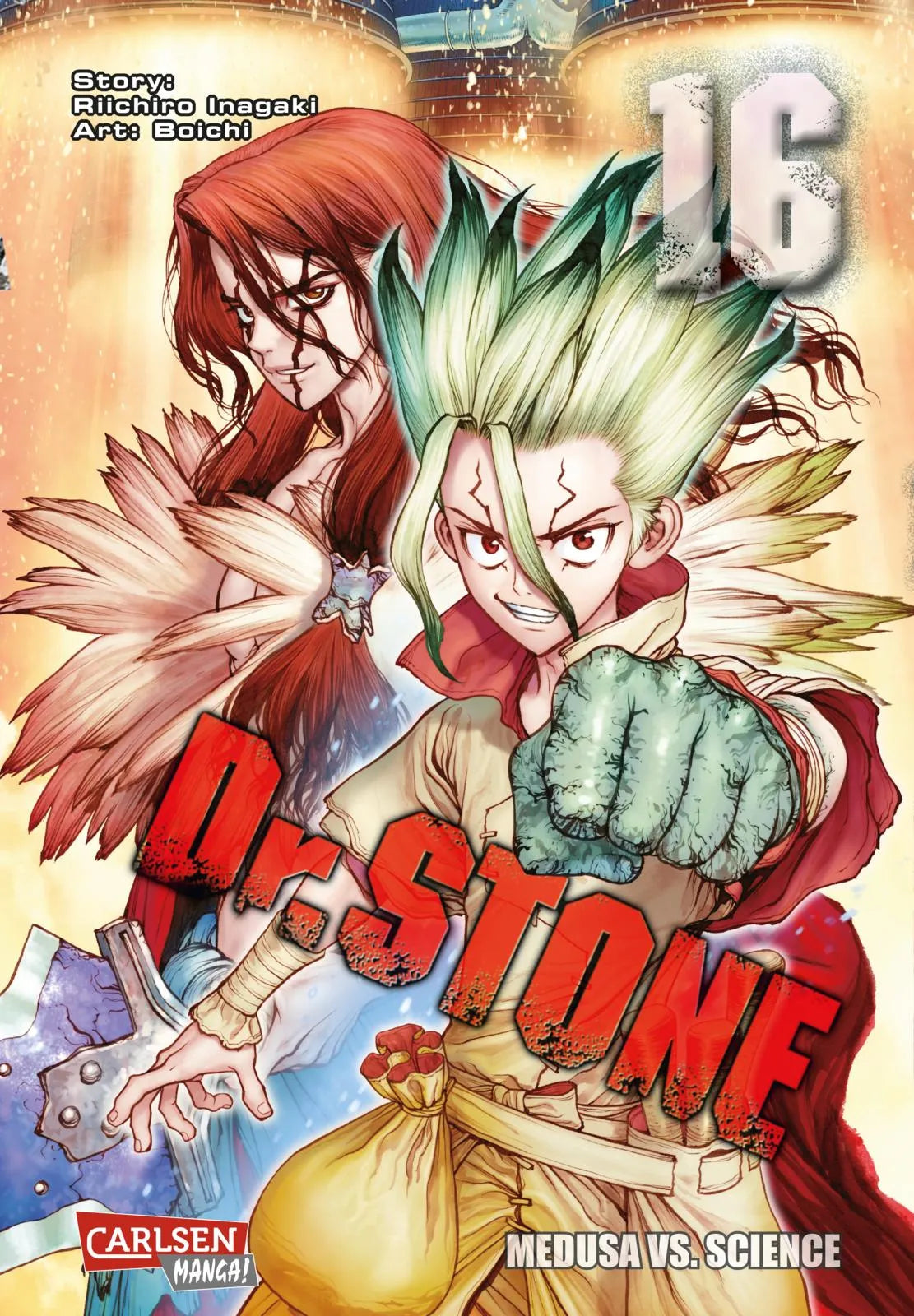 Buchcover von 'Dr. Stone 16' - Taschenbuch von BOICHI