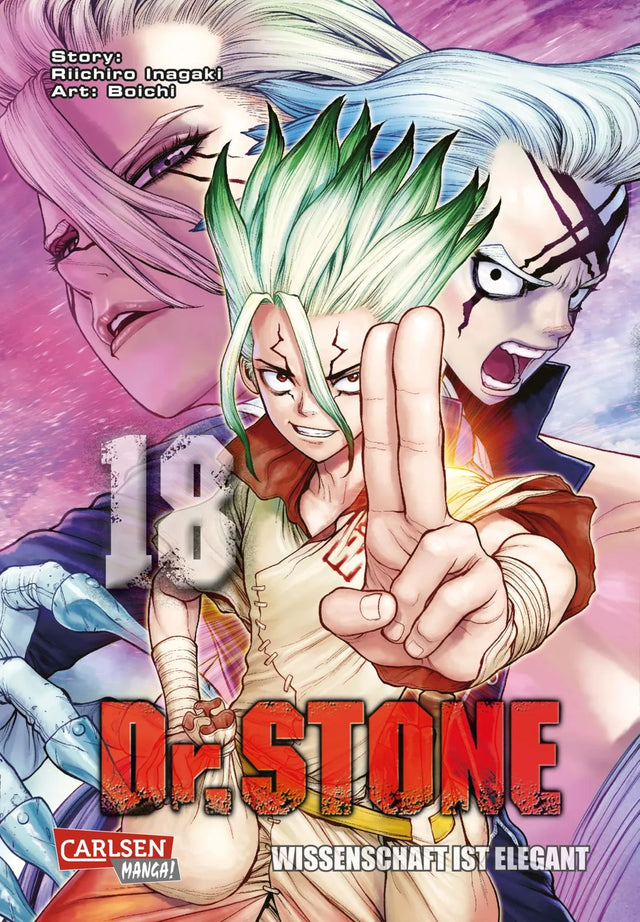 Buchcover von 'Dr. Stone 18' - Taschenbuch von BOICHI