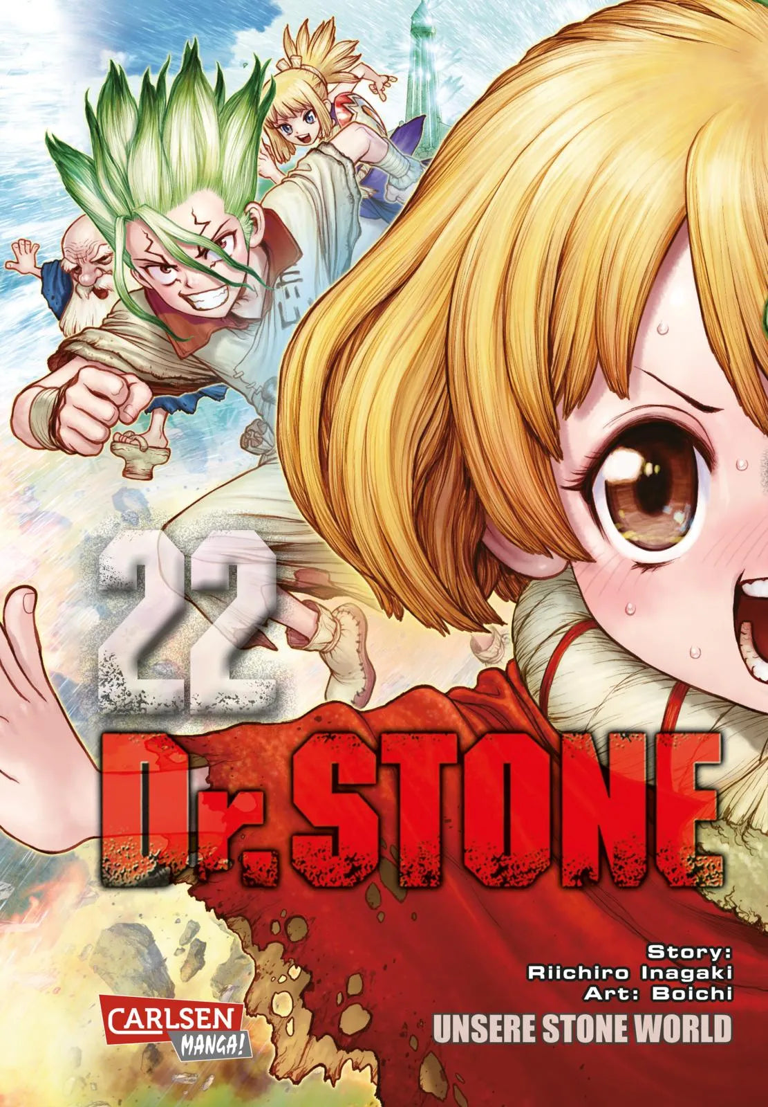 Buchcover von 'Dr. Stone 22' - Taschenbuch von BOICHI
