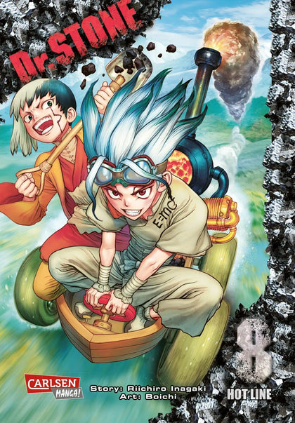 Buchcover von 'Dr. Stone 8' - Taschenbuch von BOICHI