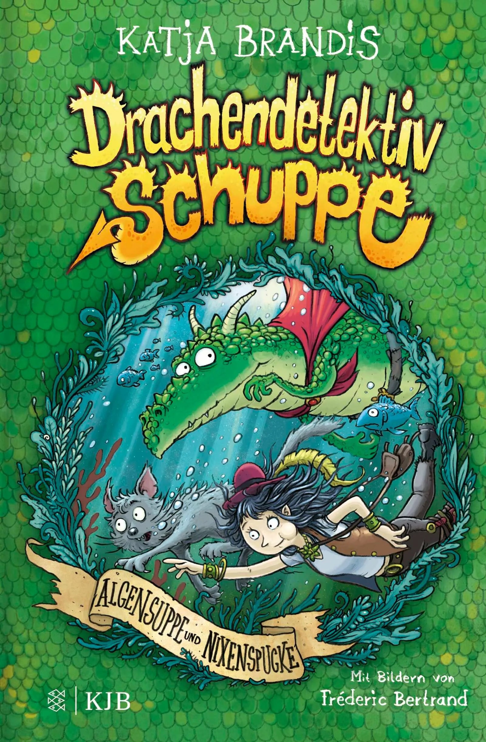 Cover: Drachendetektiv Schuppe – Algensuppe und Nixenspucke (Hardcover) von Katja Brandis