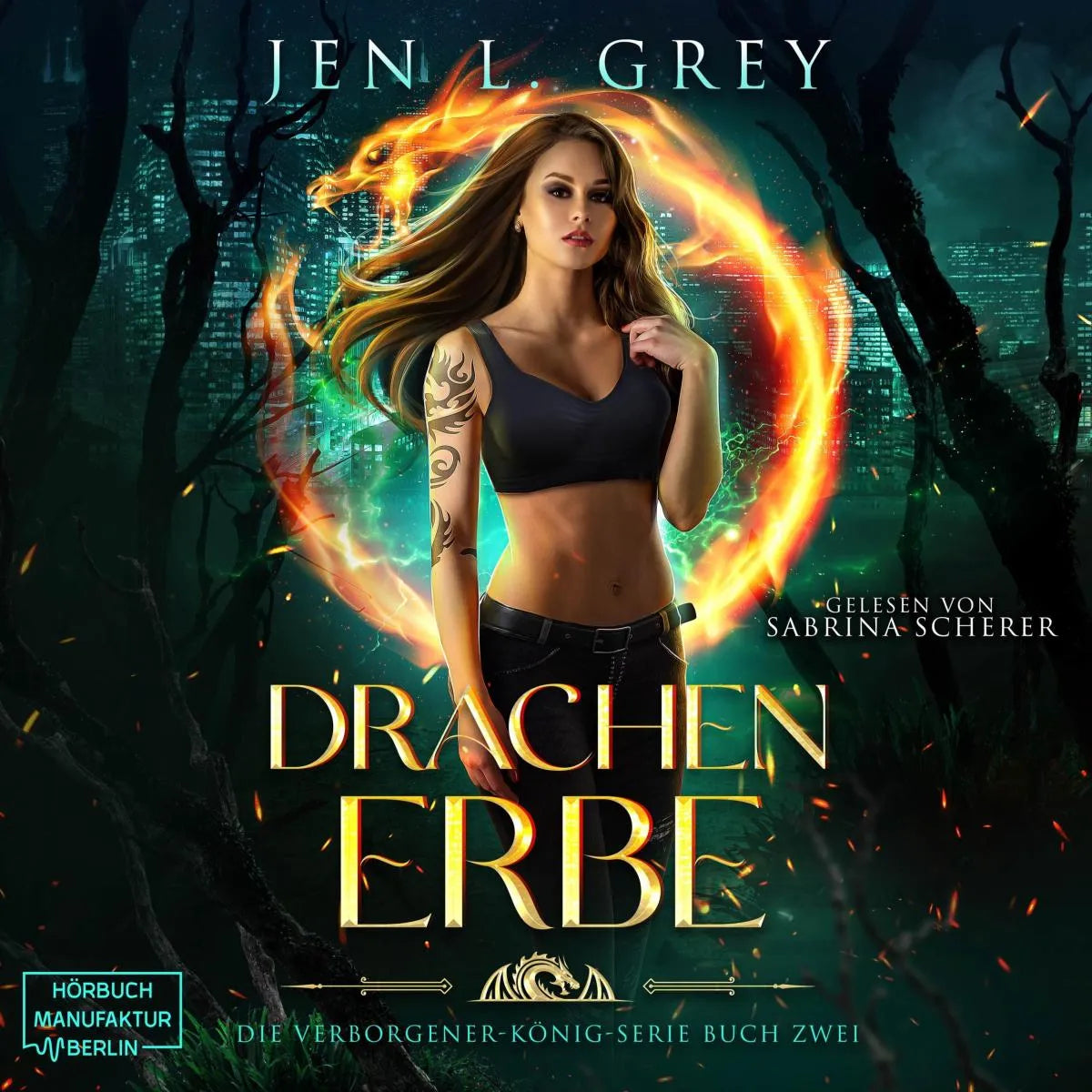 Cover: Drachenerbe (Hörbuch Download) von Jen L. Grey