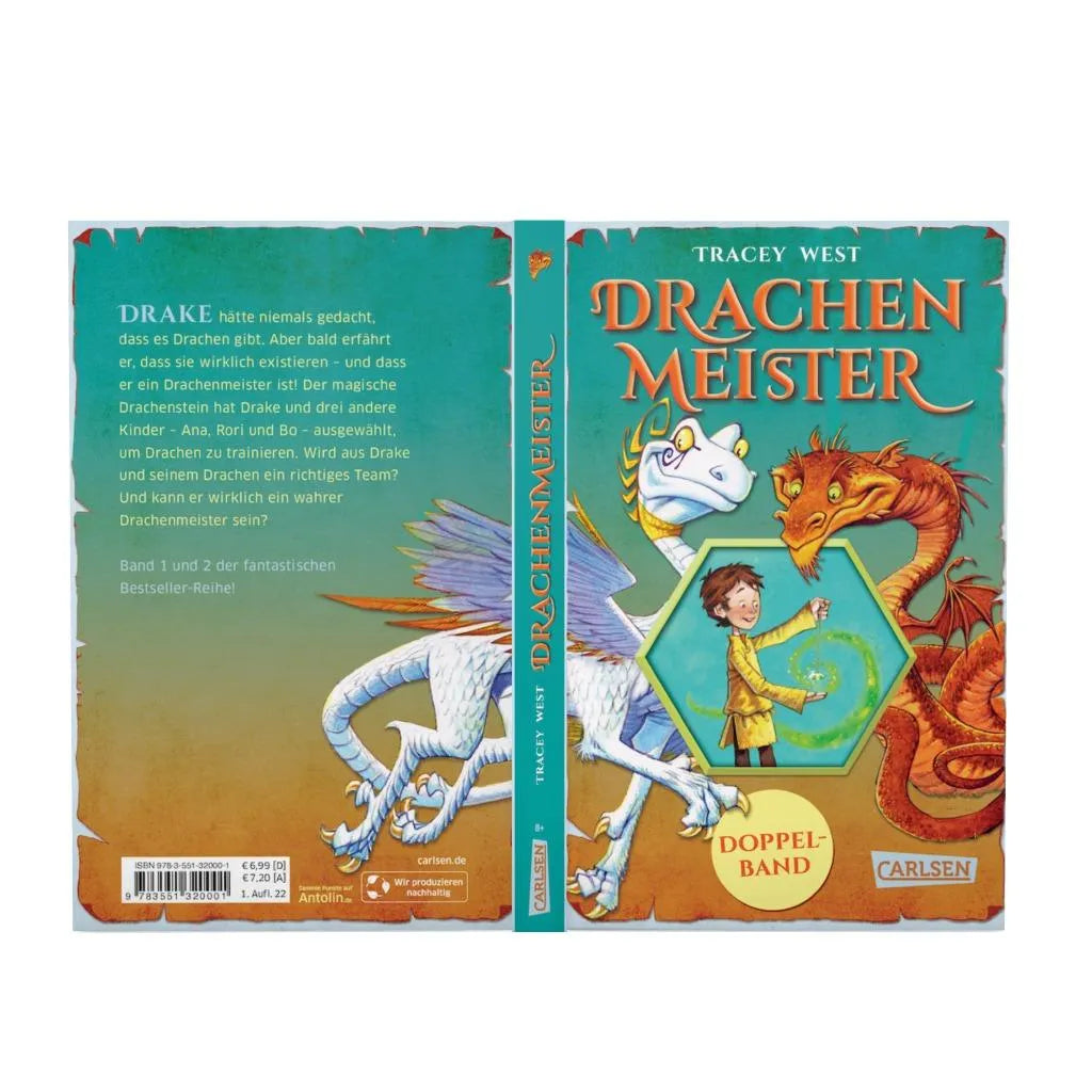 Produktansicht: Drachenmeister Doppelband – Enthält die Geschichten: Der Aufstieg des Erddrachen (Taschenbuch)