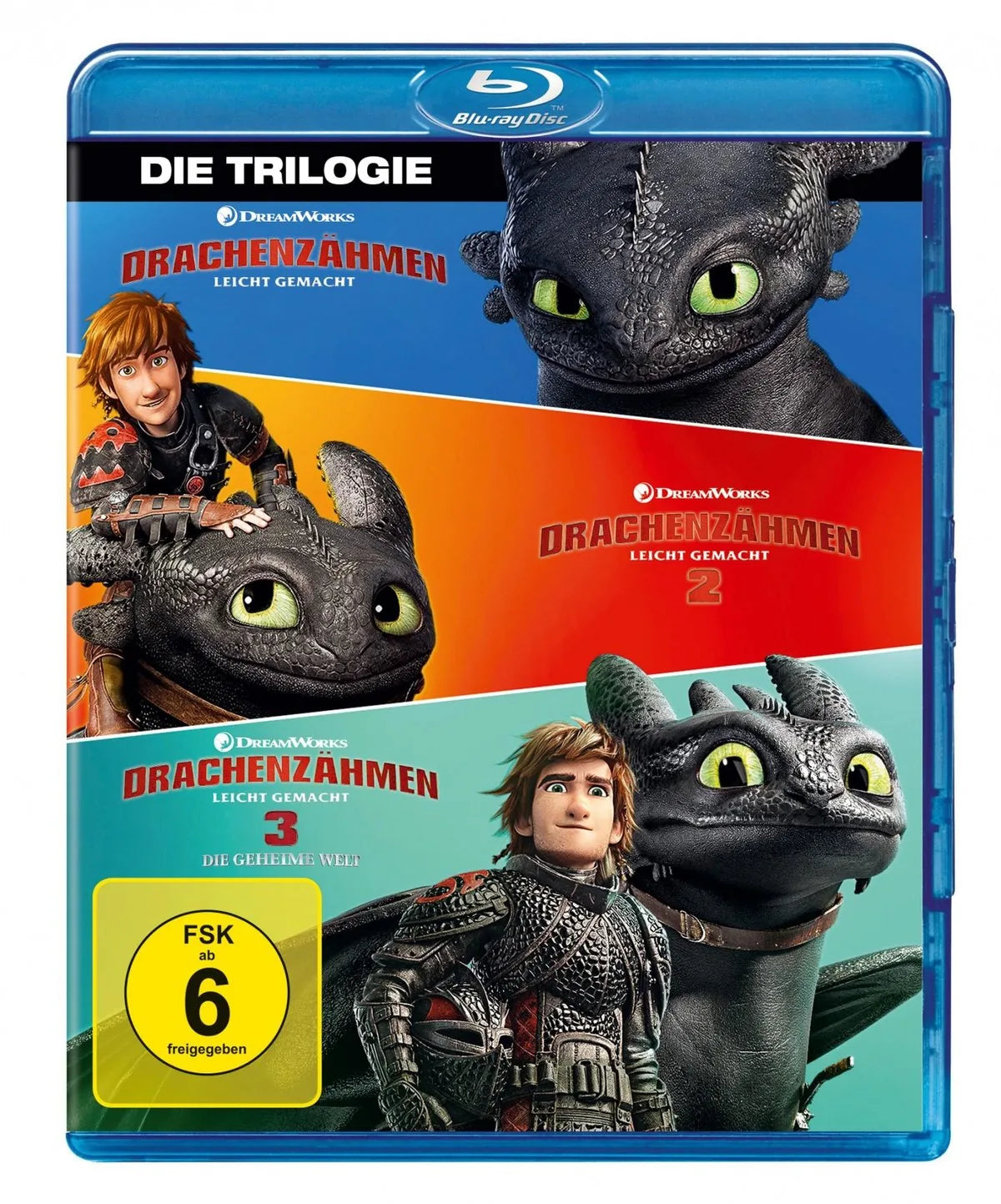 Drachenzähmen leicht gemacht 1-3 - Blu-ray Disc
