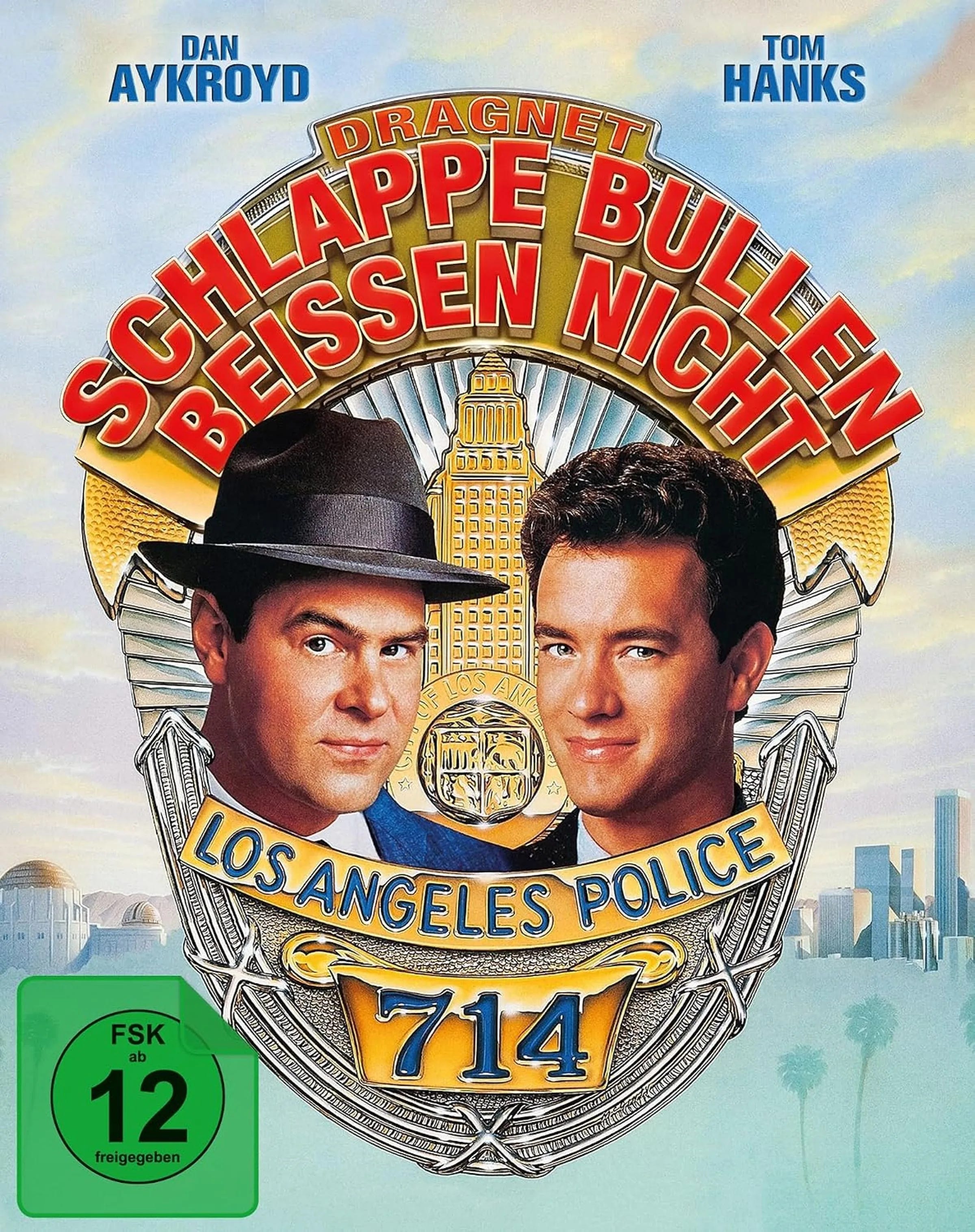 Blu-ray-Cover: Dragnet - Schlappe Bullen beißen nicht. Regie: Tom Mankiewicz