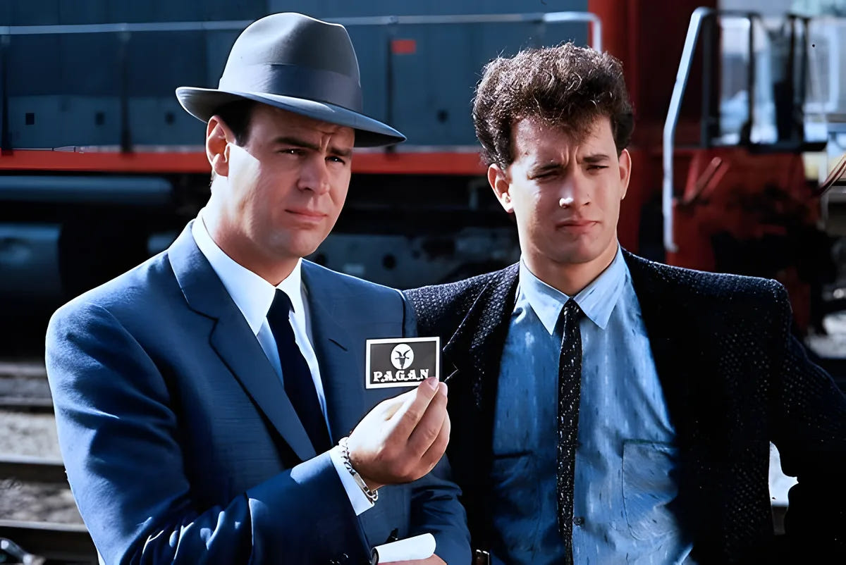 Filmszene 2 aus Dragnet - Schlappe Bullen beißen nicht (Mediabook) – Blu-ray. Regie: Tom Mankiewicz