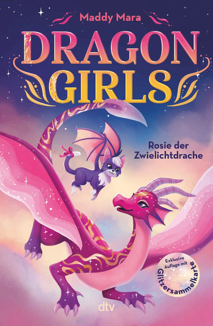 Cover: Dragon Girls – Rosie, der Zwielichtdrache (E-Book) von Maddy Mara