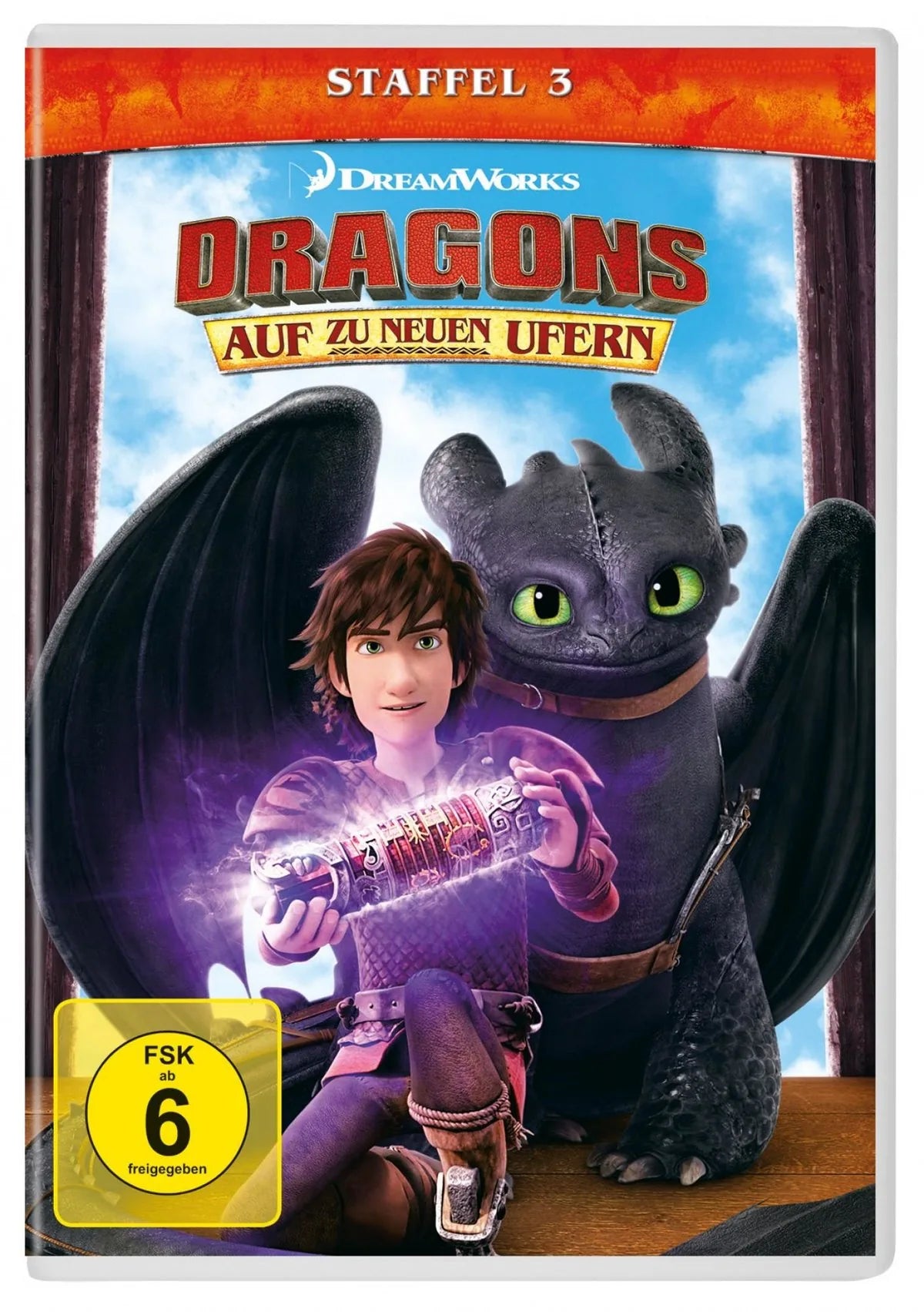 Dragons - Auf zu neuen Ufern - Staffel 3  [4DVD] - DVD