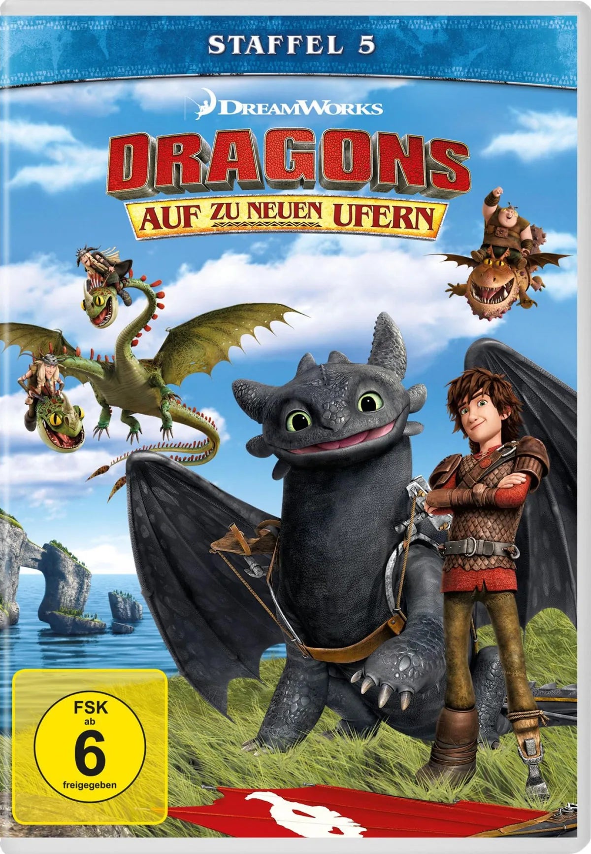Dragons - Auf zu neuen Ufern - Staffel 5 - DVD