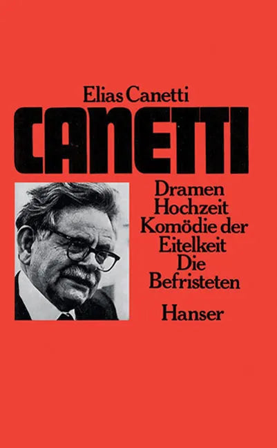 Buchcover von 'Dramen' - Gebundene Ausgabe von Elias Canetti