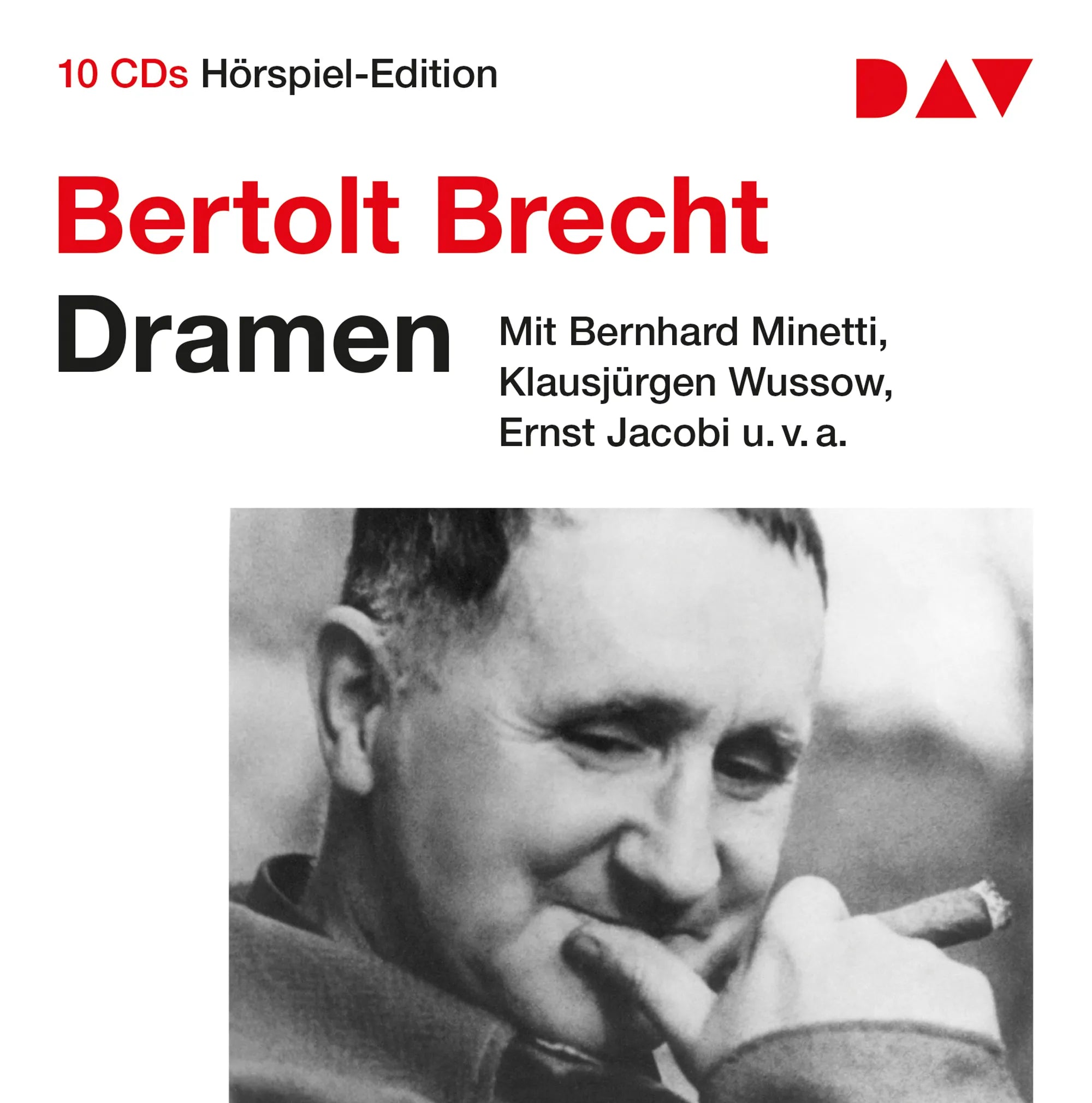 Buchcover von 'Dramen' - Hörbuch (CD) von Bertolt Brecht