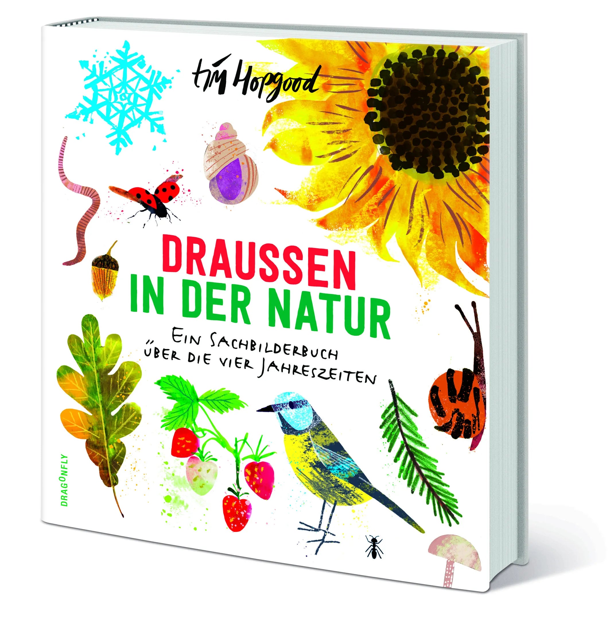 Tim Hopgood - Draußen in der Natur. Ein Sachbilderbuch über die vier Jahreszeiten