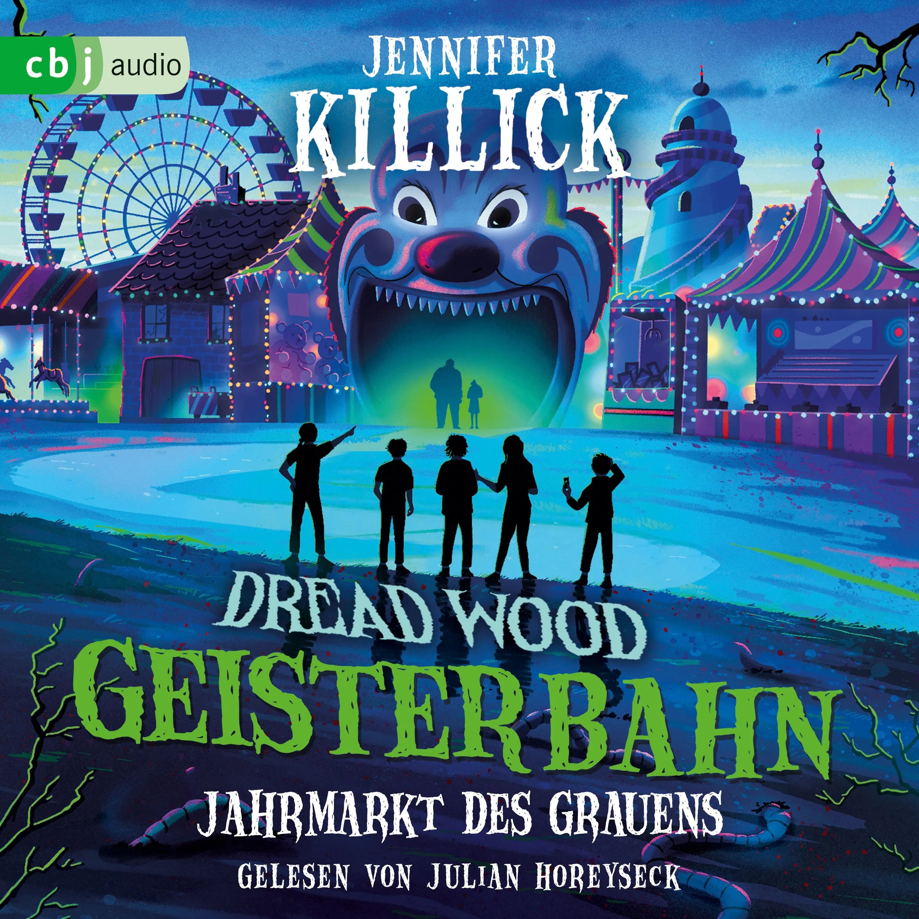 Cover: Dread Wood. Geisterbahn - Jahrmarkt des Grauens (Hörbuch Download) von Jennifer Killick
