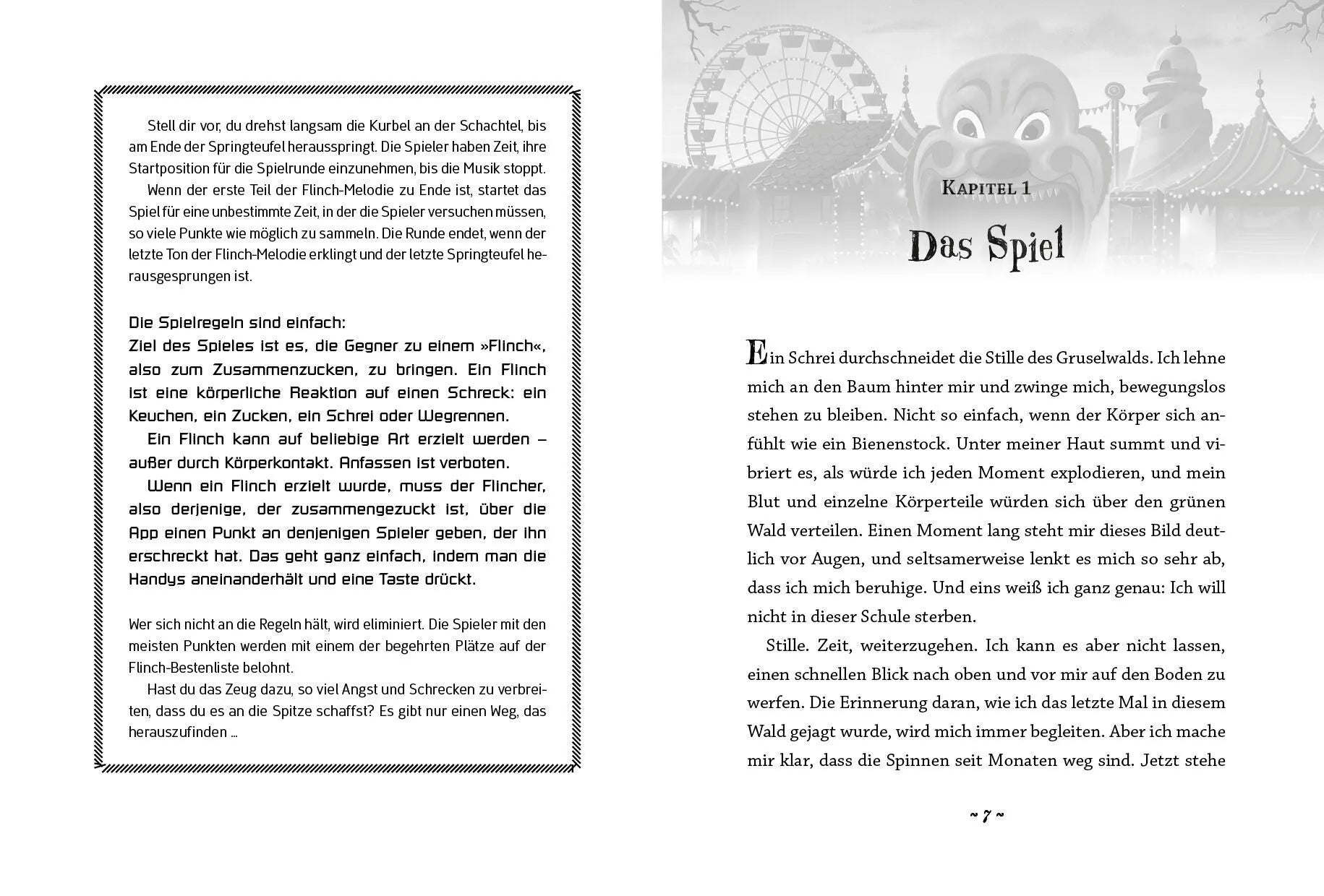 Detailansicht: Dread Wood. Geisterbahn – Jahrmarkt des Grauens (Hardcover)