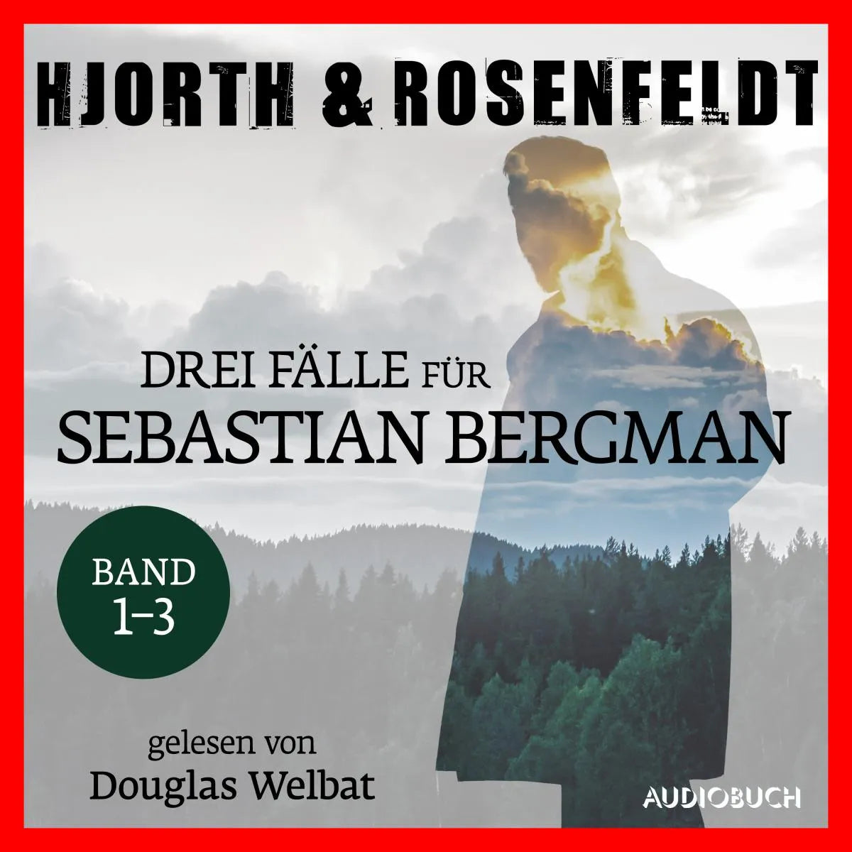 Cover: Drei Fälle für Sebastian Bergman (Hörbuch Download) von Hans Rosenfeldt
