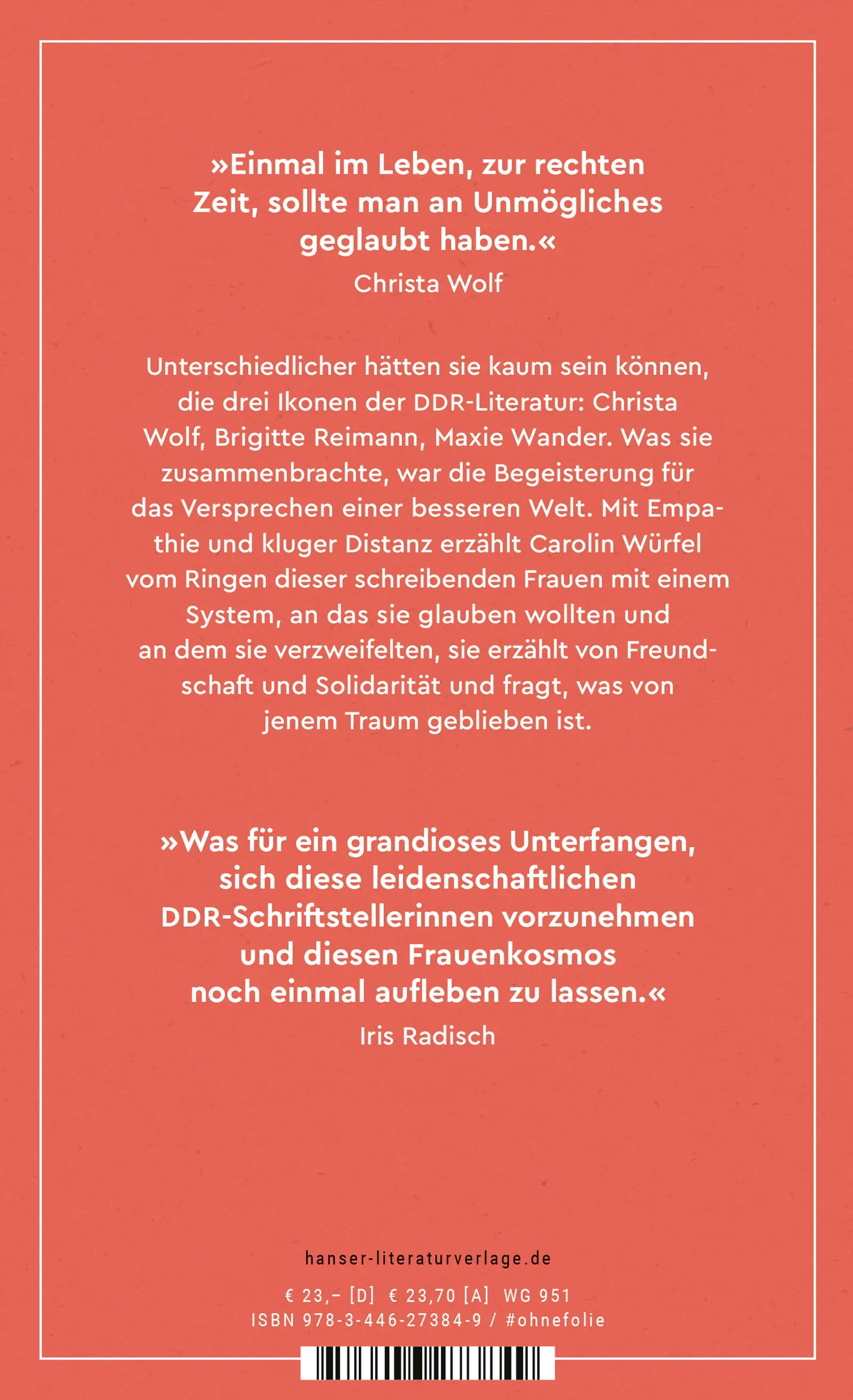 Produktansicht: Drei Frauen träumten vom Sozialismus (Gebundene Ausgabe)