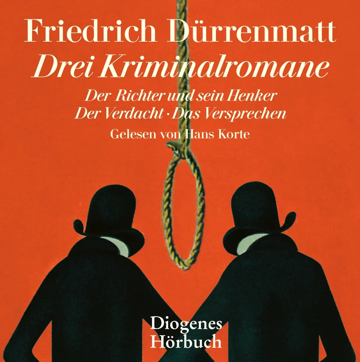 Buchcover von 'Drei Kriminalromane' - Hörbuch (CD) von Friedrich Dürrenmatt