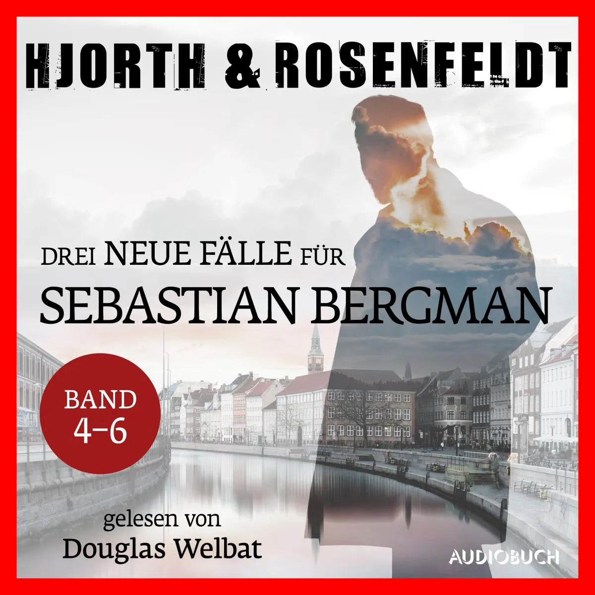 Cover: Drei neue Fälle für Sebastian Bergman (Hörbuch Download) von Michael Hjorth
