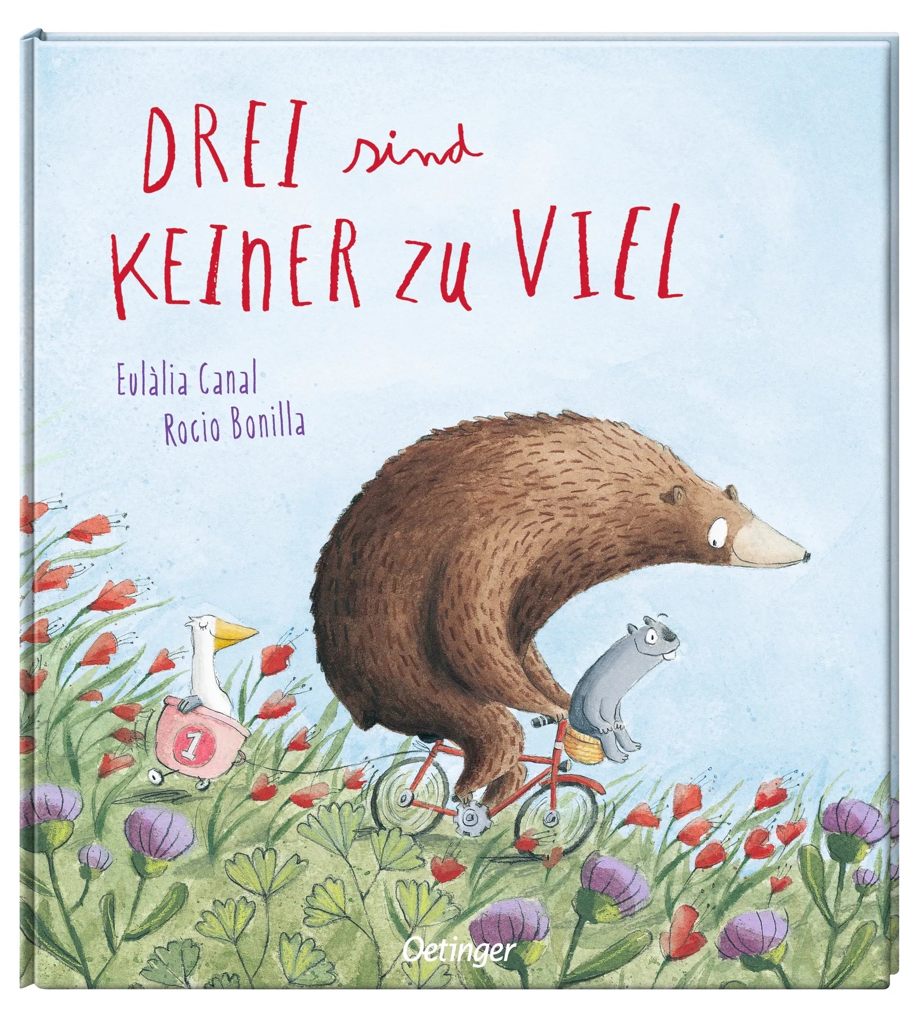 Produktansicht: Drei sind keiner zu viel (Gebundene Ausgabe)