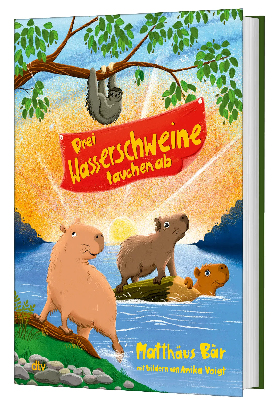 Matthäus Bär - Drei Wasserschweine tauchen ab