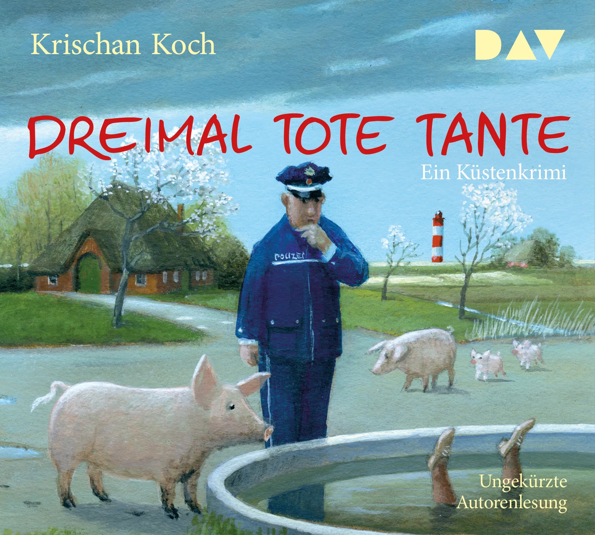 Buchcover von 'Dreimal Tote Tante. Ein Küstenkrimi' - Hörbuch (CD) von Krischan Koch
