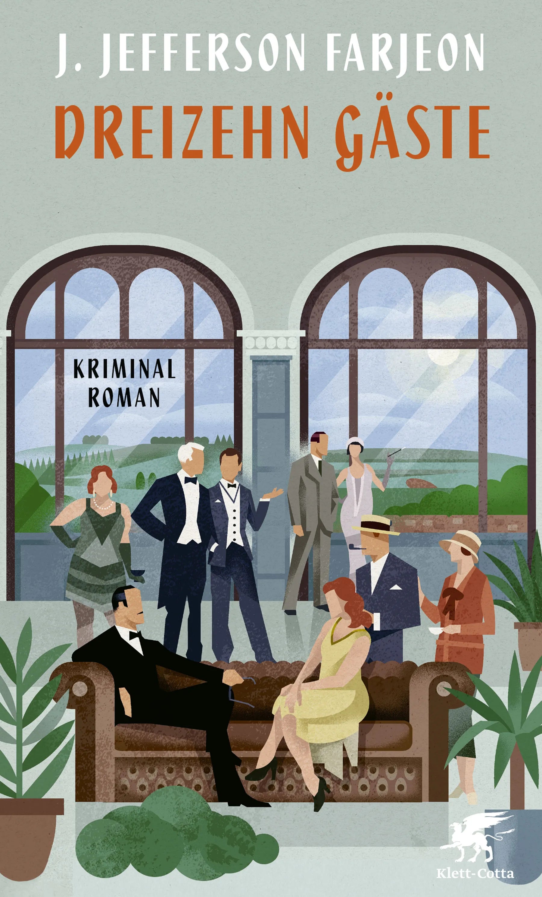 Buchcover von 'Dreizehn Gäste' - Taschenbuch von J. Jefferson Farjeon