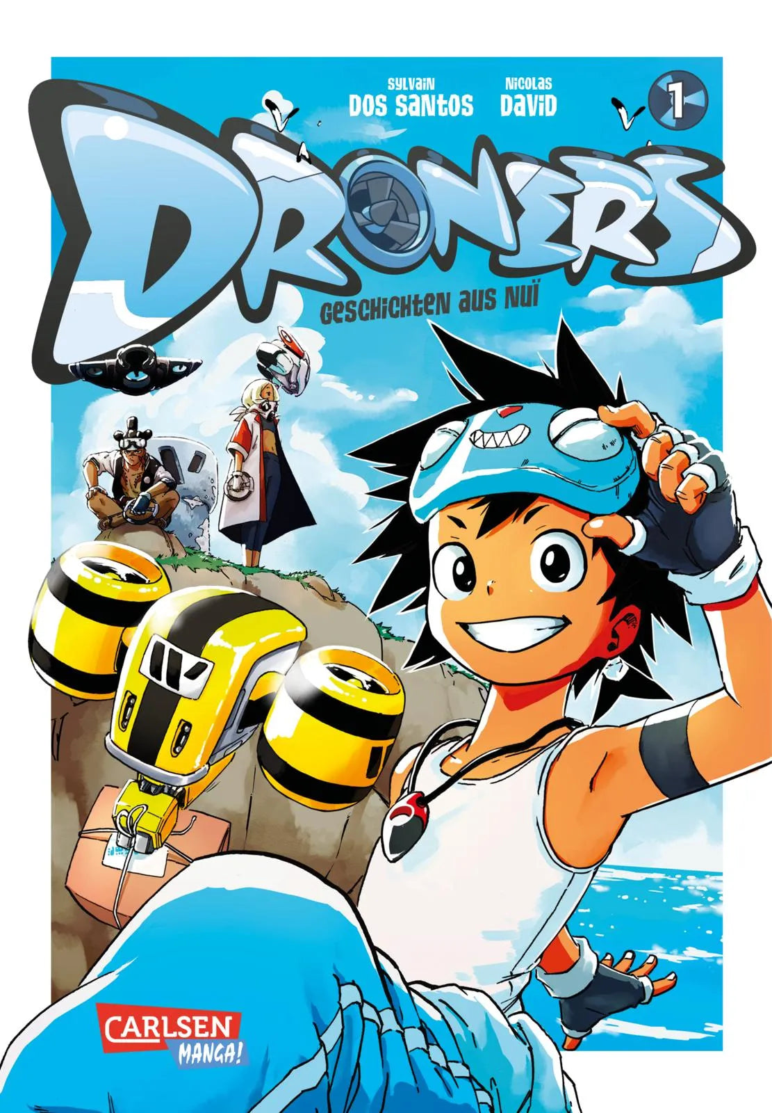 Buchcover von 'Droners 1' - Taschenbuch von Sylvain Dos Santos