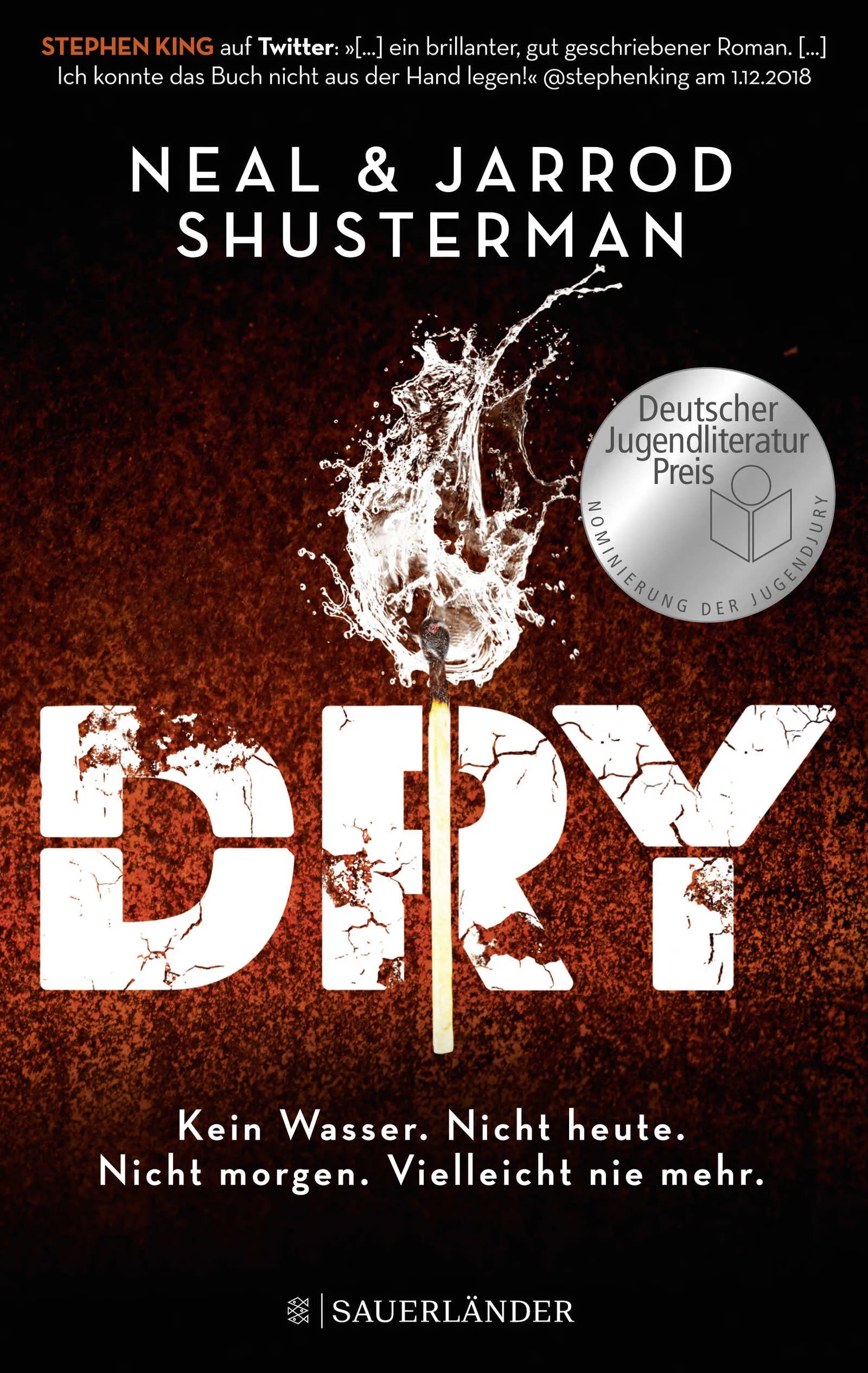 Buchcover von 'Dry' - Paperback von Neal Shusterman